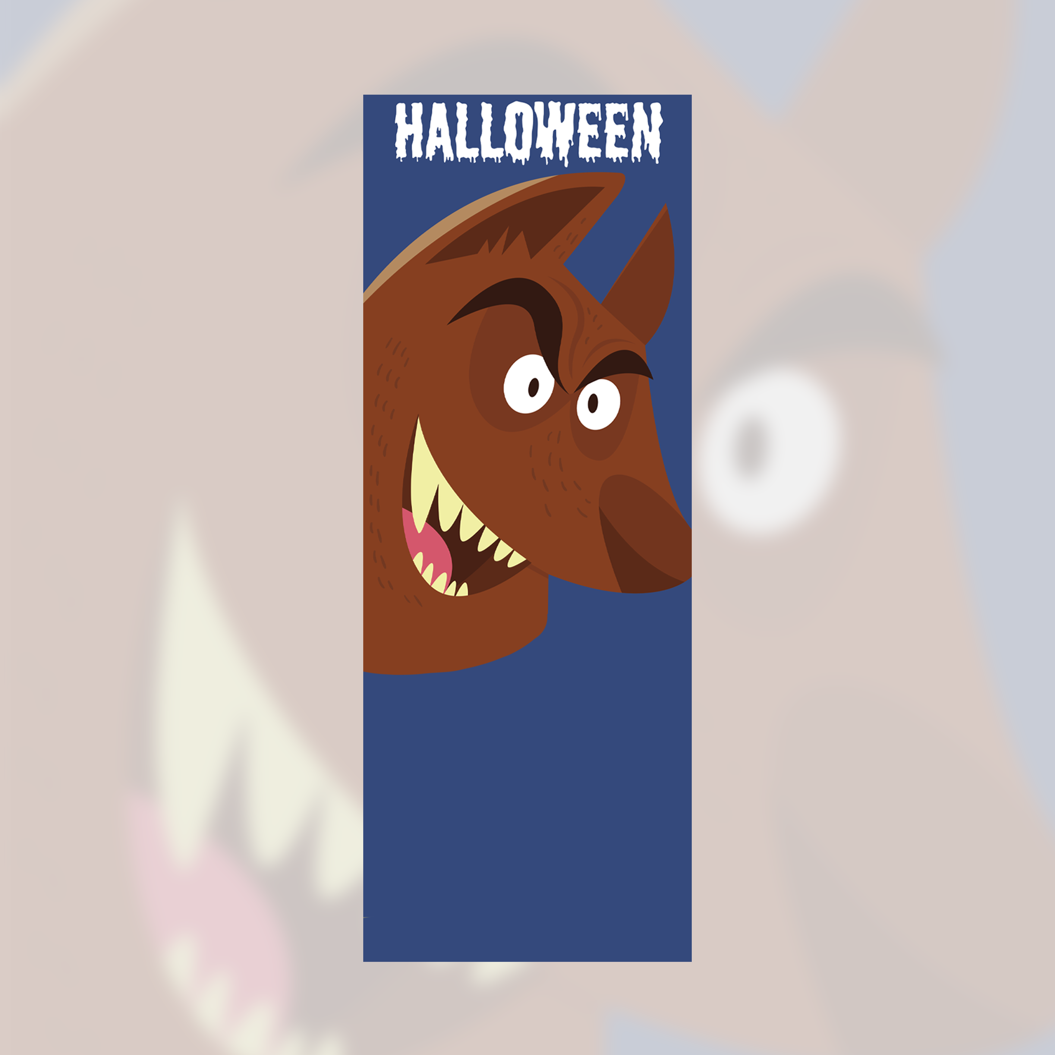 Werewolf Crew Socks (9")