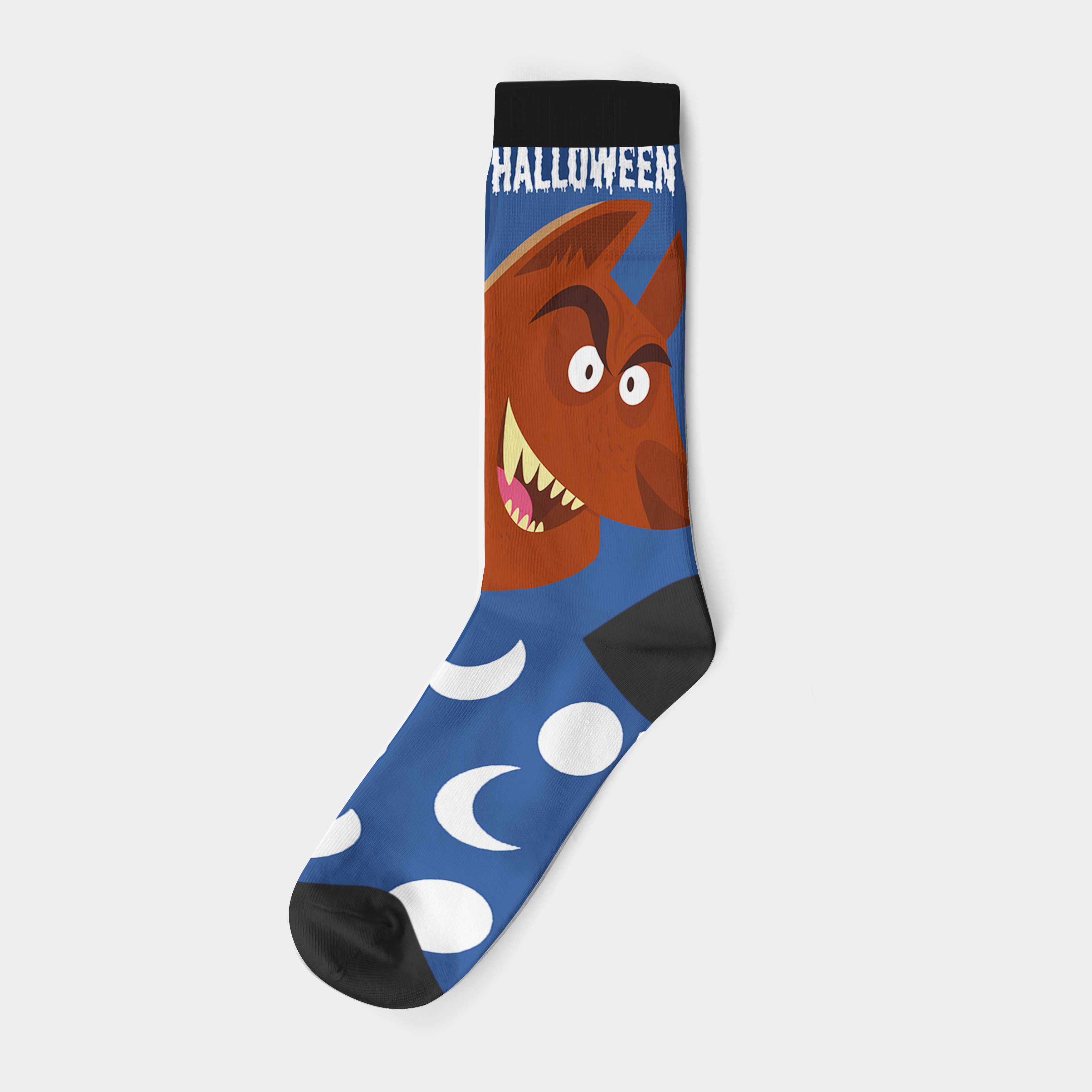 Werewolf Crew Socks (9")