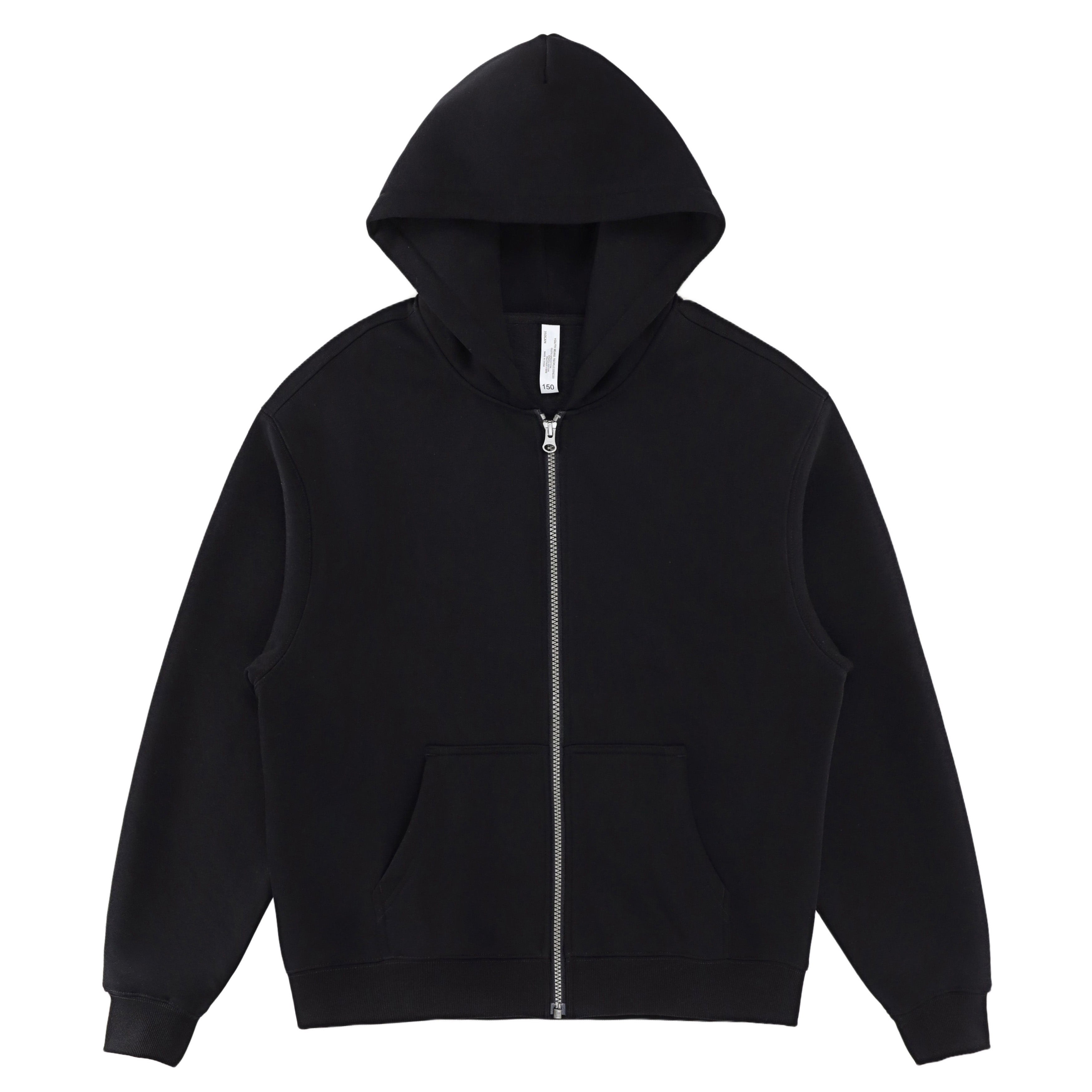 Zip-Up Plush Hoodie 350gsm