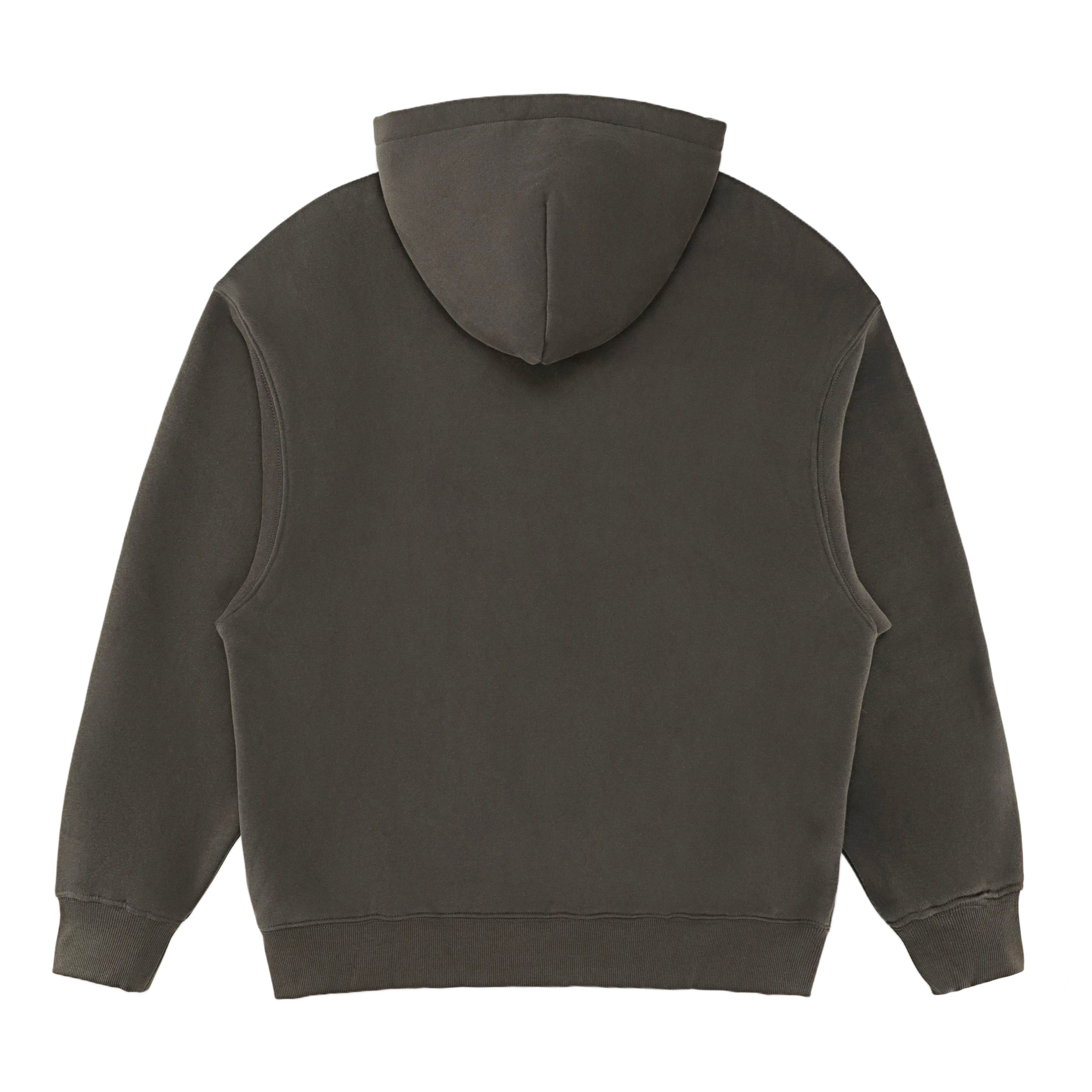 Zip-Up Plush Hoodie 350gsm