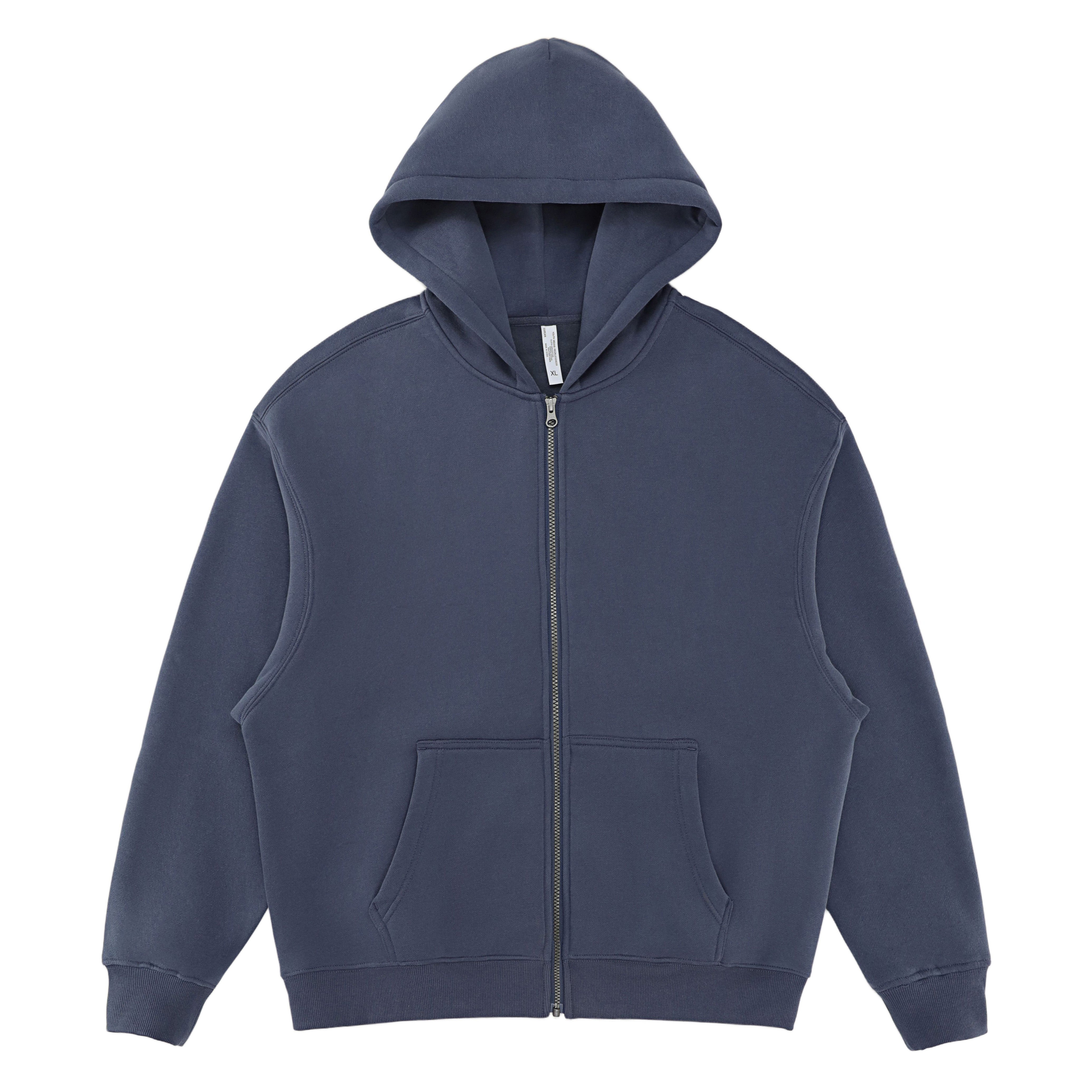 Zip-Up Plush Hoodie 350gsm