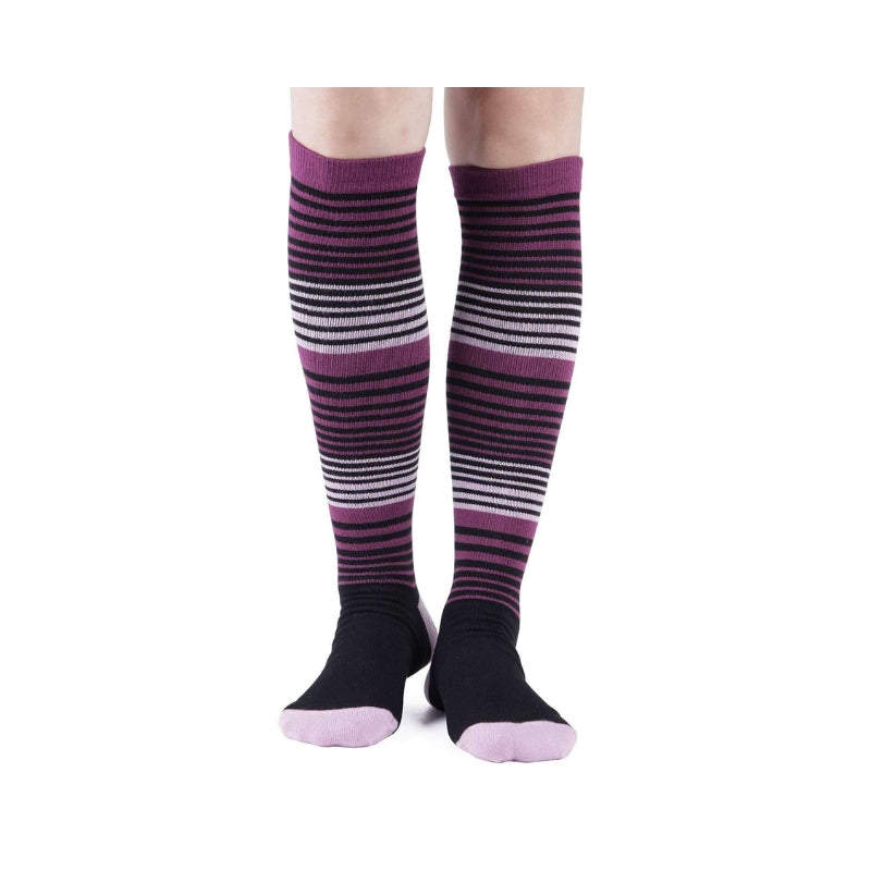 Knee High Travel Compression Socks 3 Pair Pack 8-5 mmHg