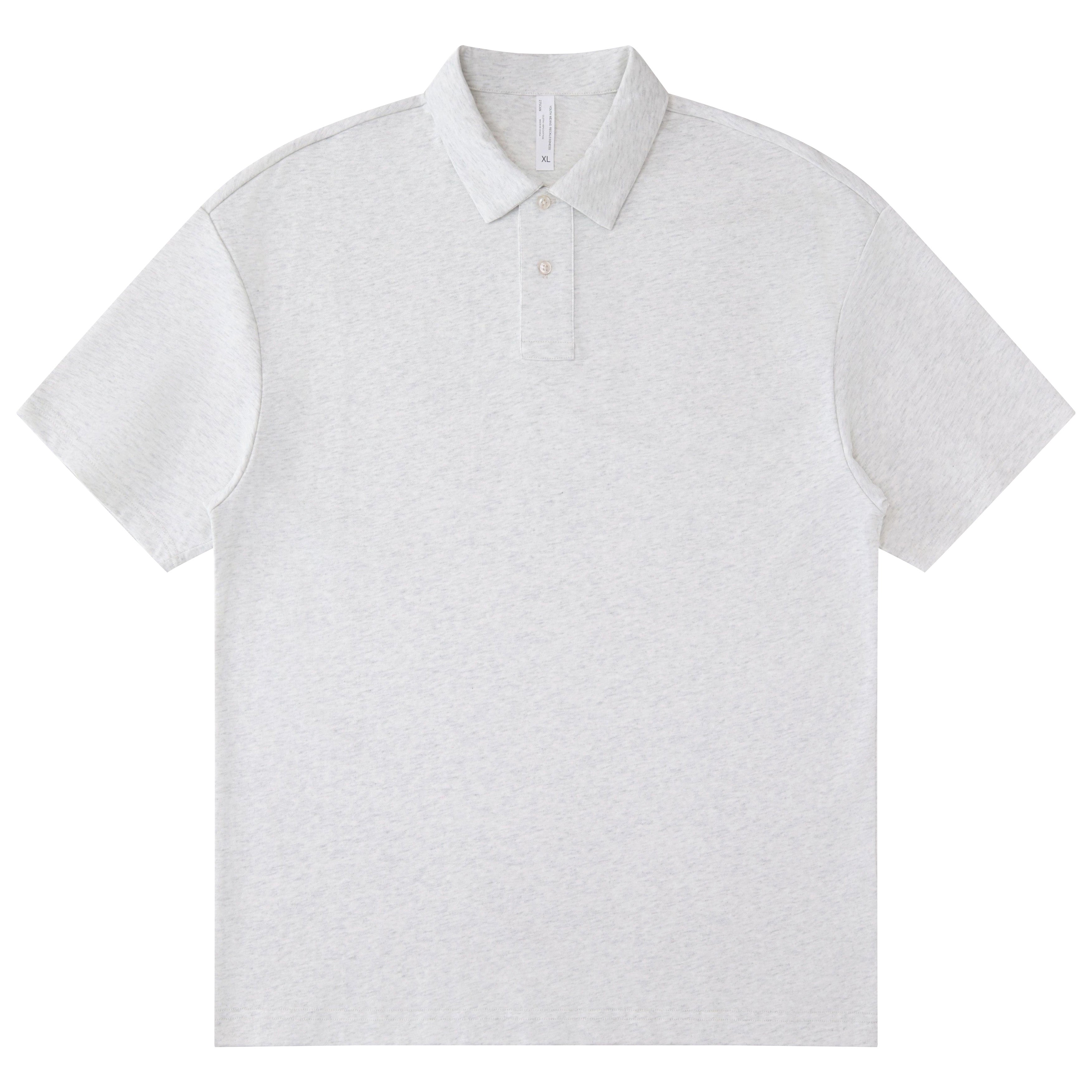 Cotton Loose Fit Polo T-shirt 275gsm