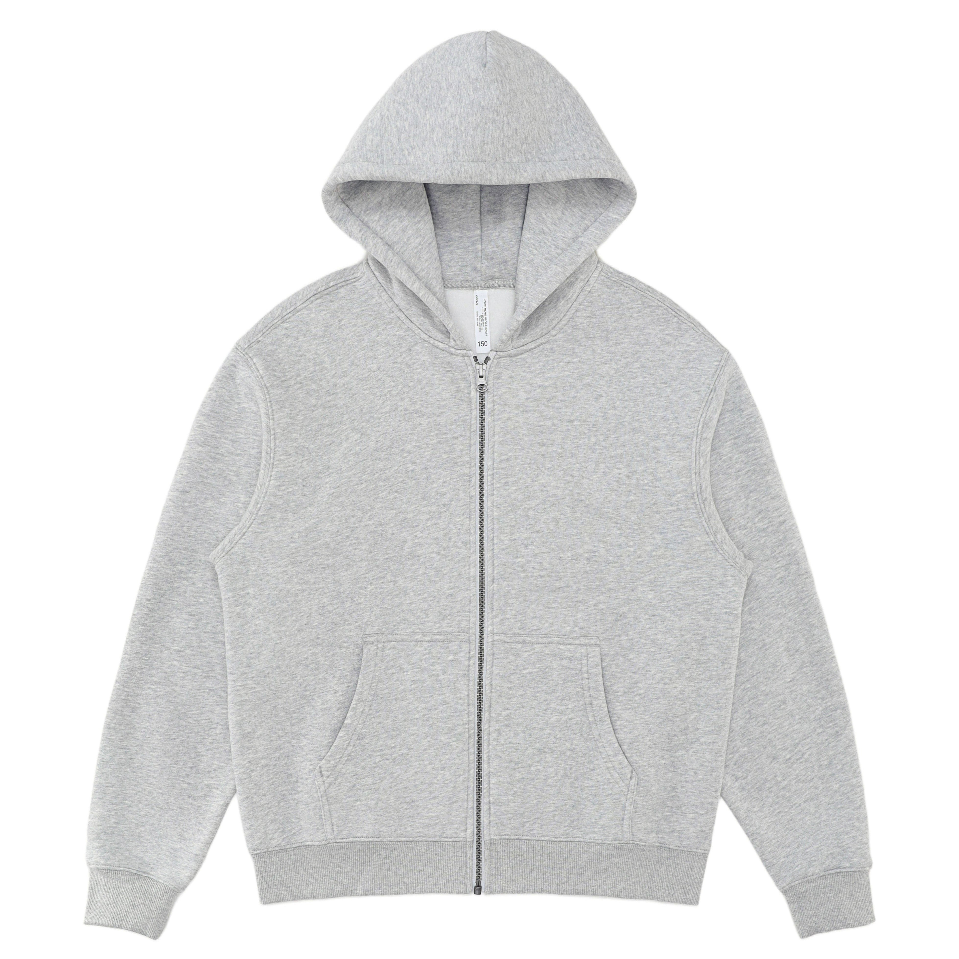 Zip-Up Plush Hoodie 350gsm