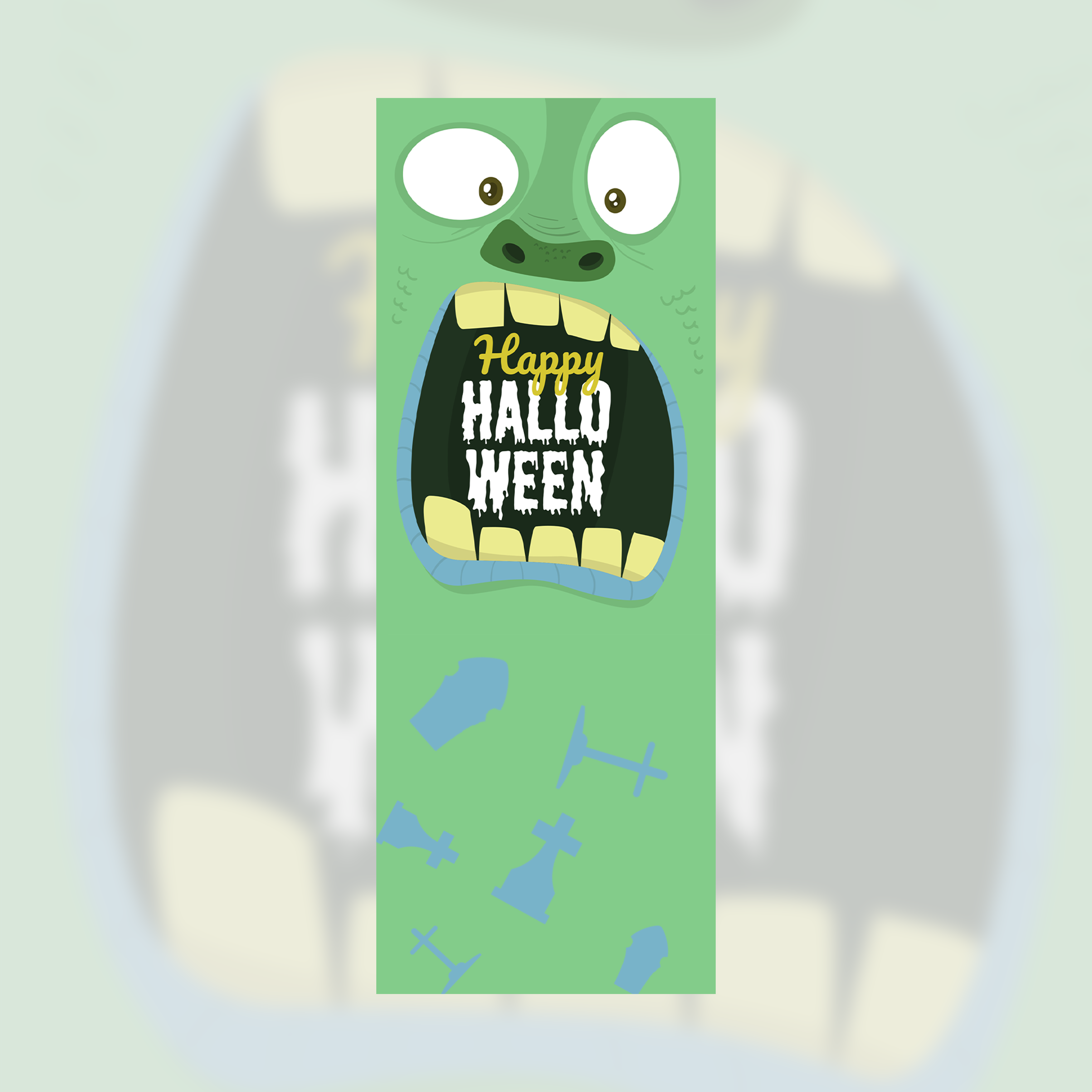 Zombie Crew Socks (9“)