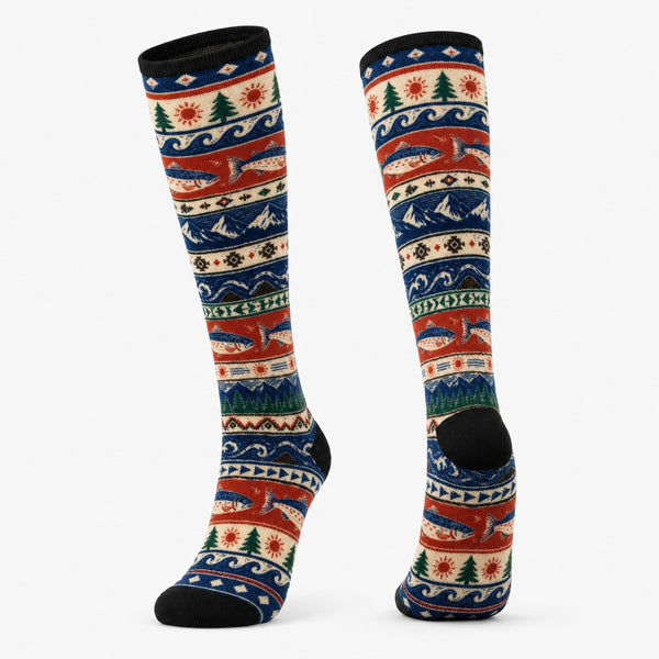 Printed Compression Socks