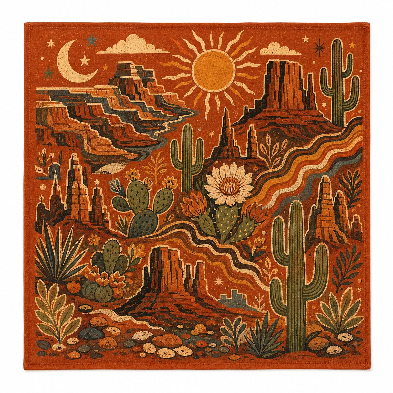 Nature Illustrations Bandana – NEU INK
