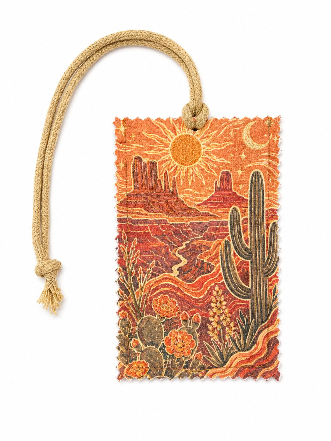 Embroidered Luggage Tag