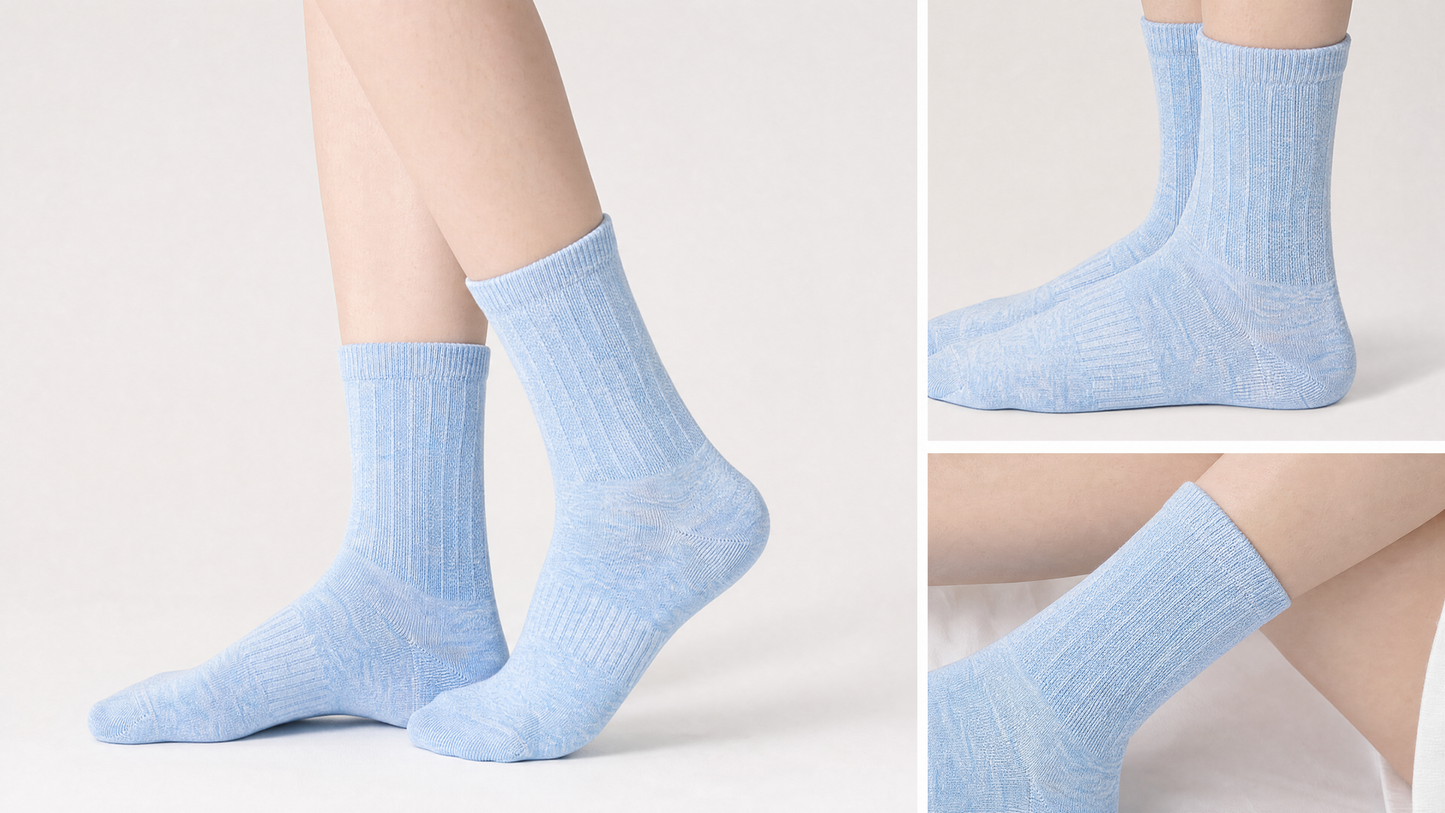 Women's Crew Cotton Socks