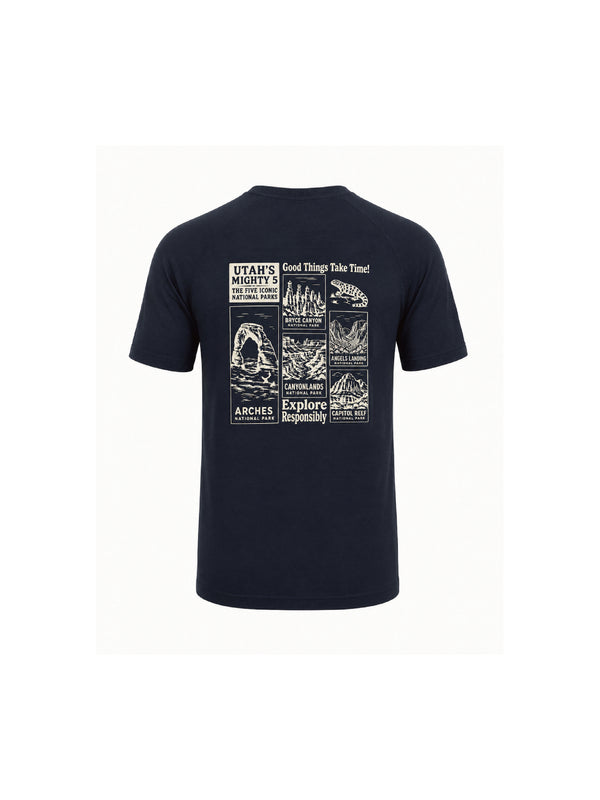 Kool Wool Series - "Utah’s Mighty Five" Men's Short Sleeve T-Shirt