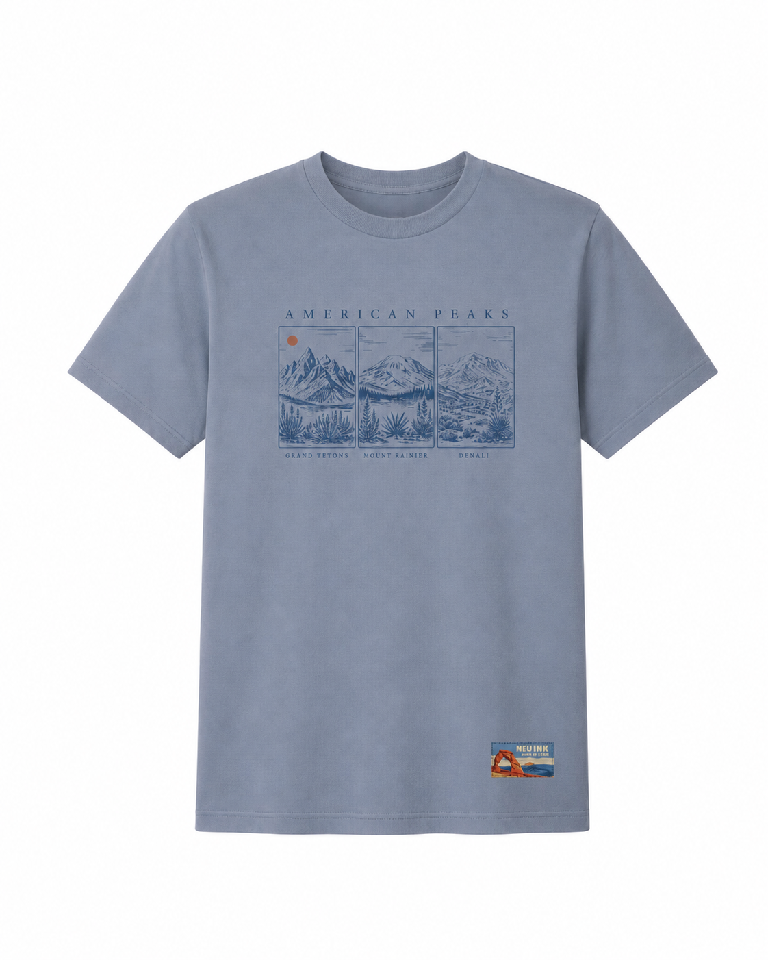American Peaks - Men's Kool Wool Short Sleeve T-Shirt