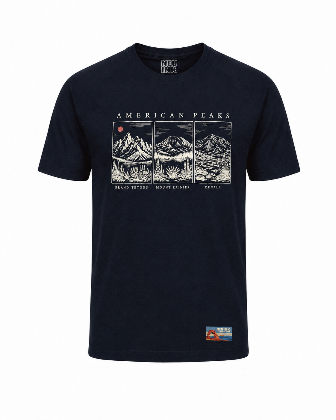 American Peaks - Men's Kool Wool Short Sleeve T-Shirt