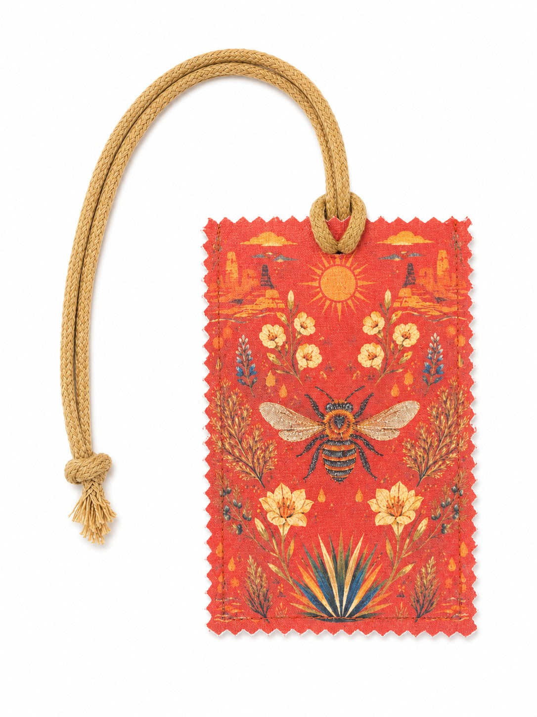 Embroidered Luggage Tag