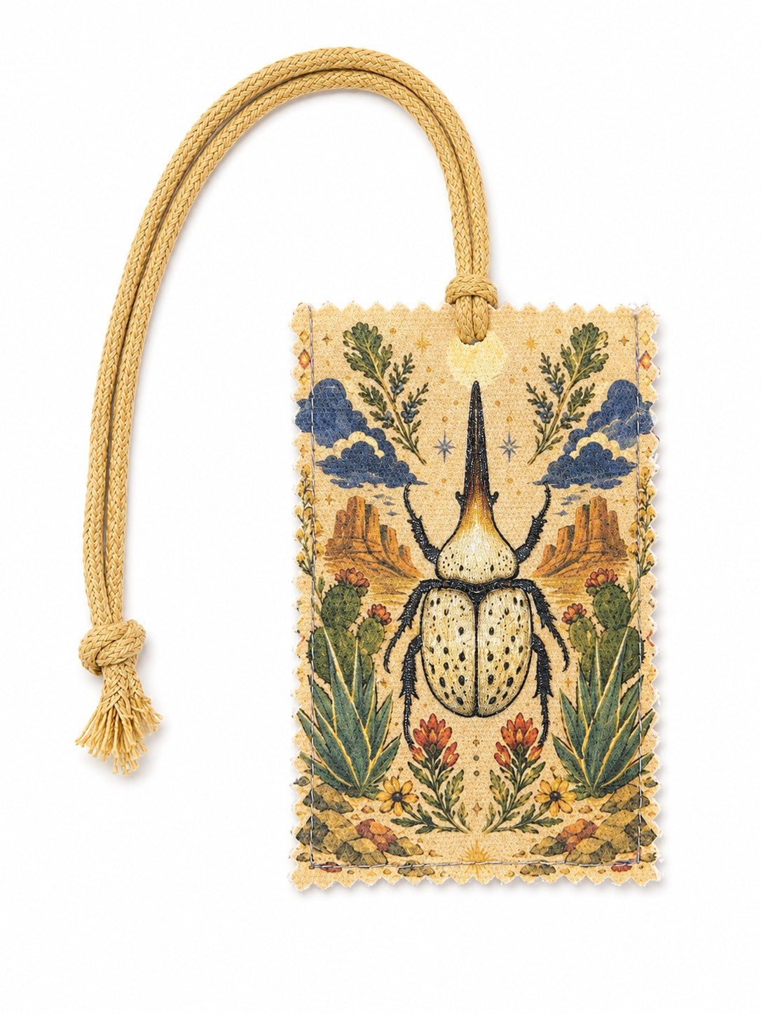 Embroidered Luggage Tag