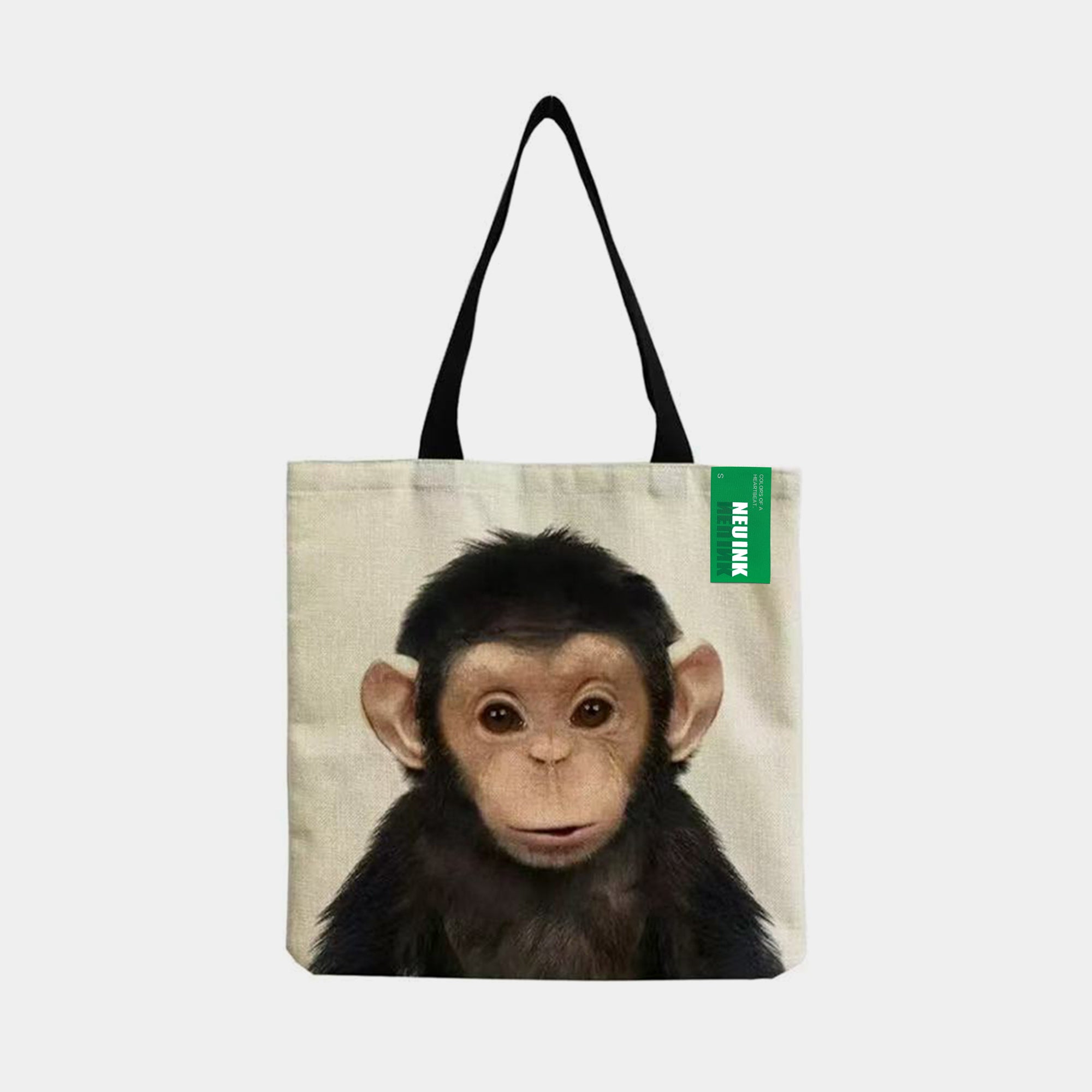 Animal Canvas Tote Bag
