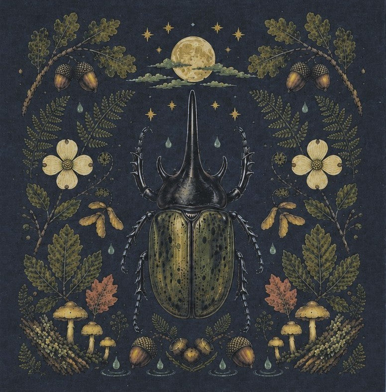 Nature Illustrations Bandana
