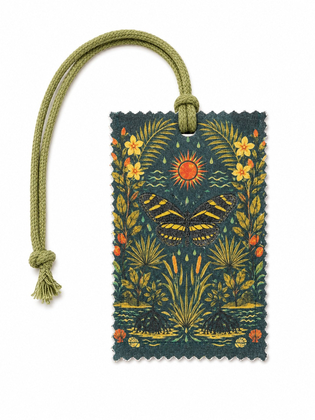 Embroidered Luggage Tag