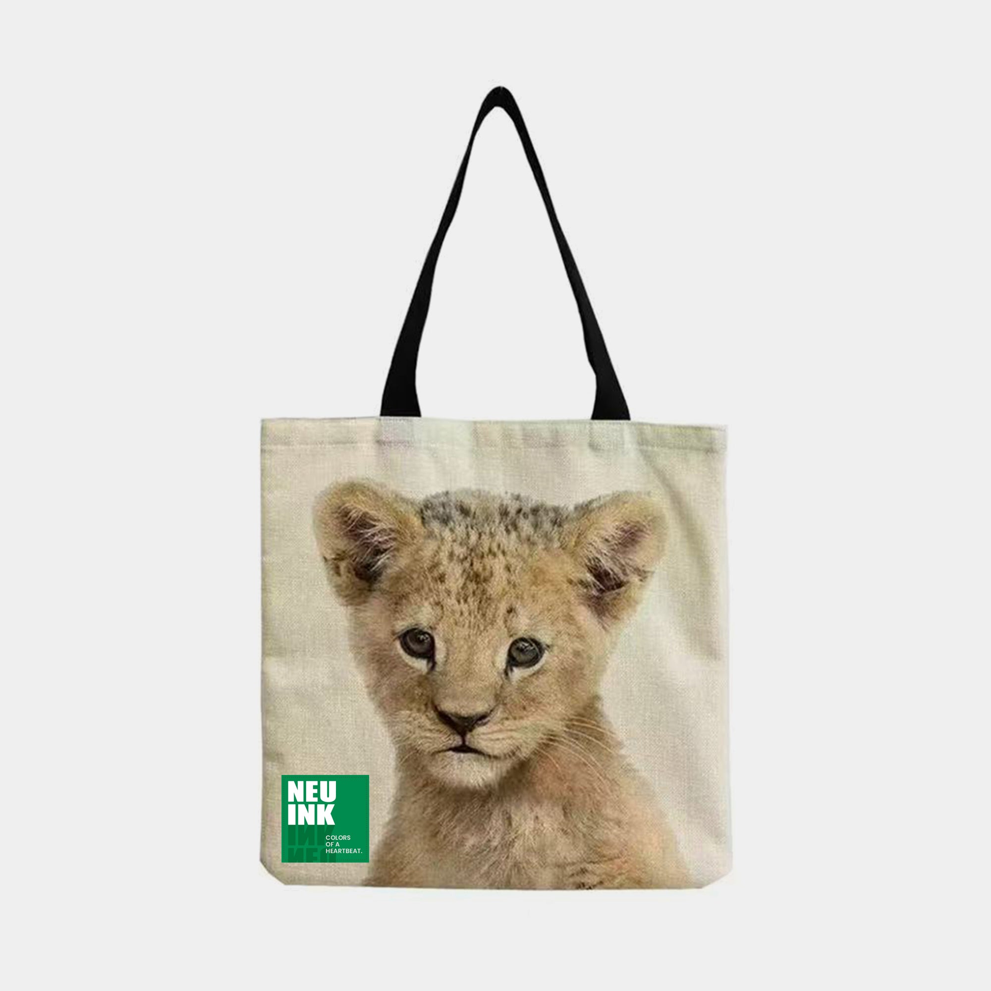 Animal Canvas Tote Bag