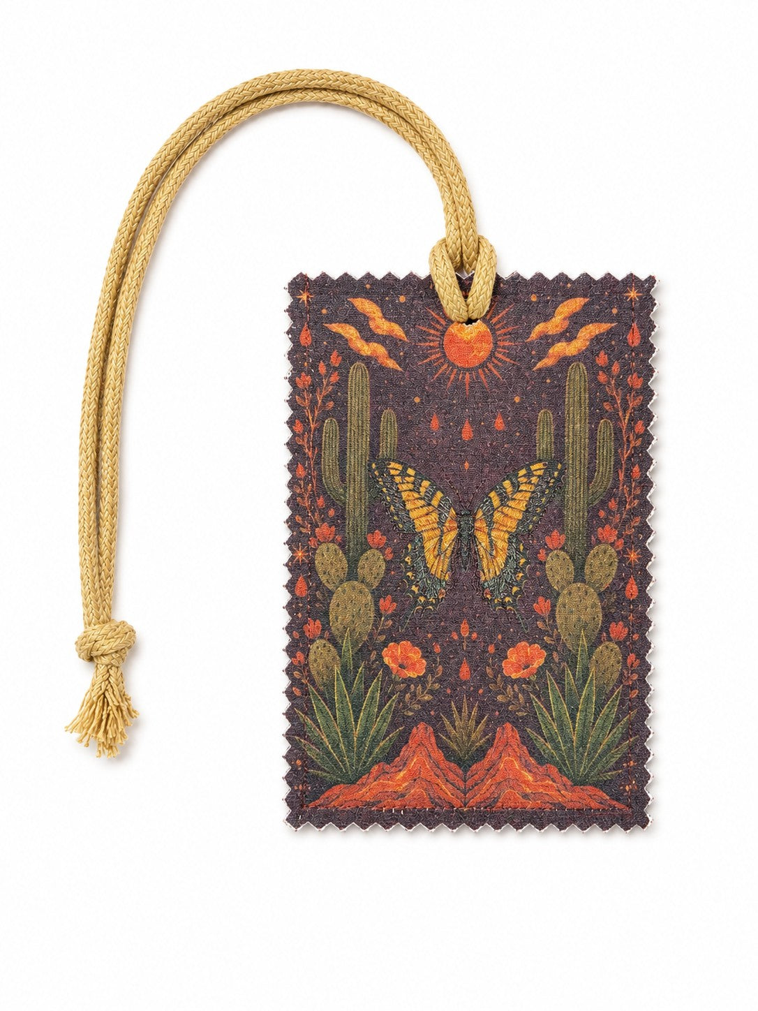 Embroidered Luggage Tag
