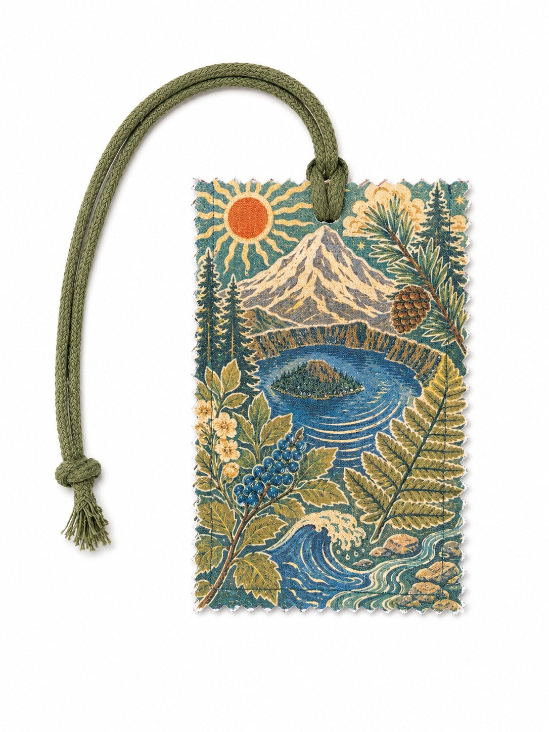 Embroidered Luggage Tag