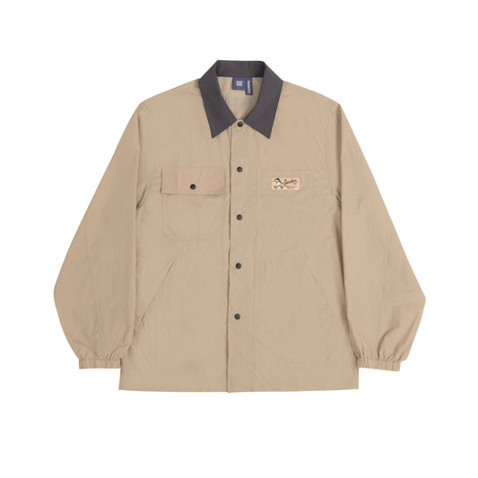 Outdoor Series - Color-Block Packable Sun Protection Button-Up