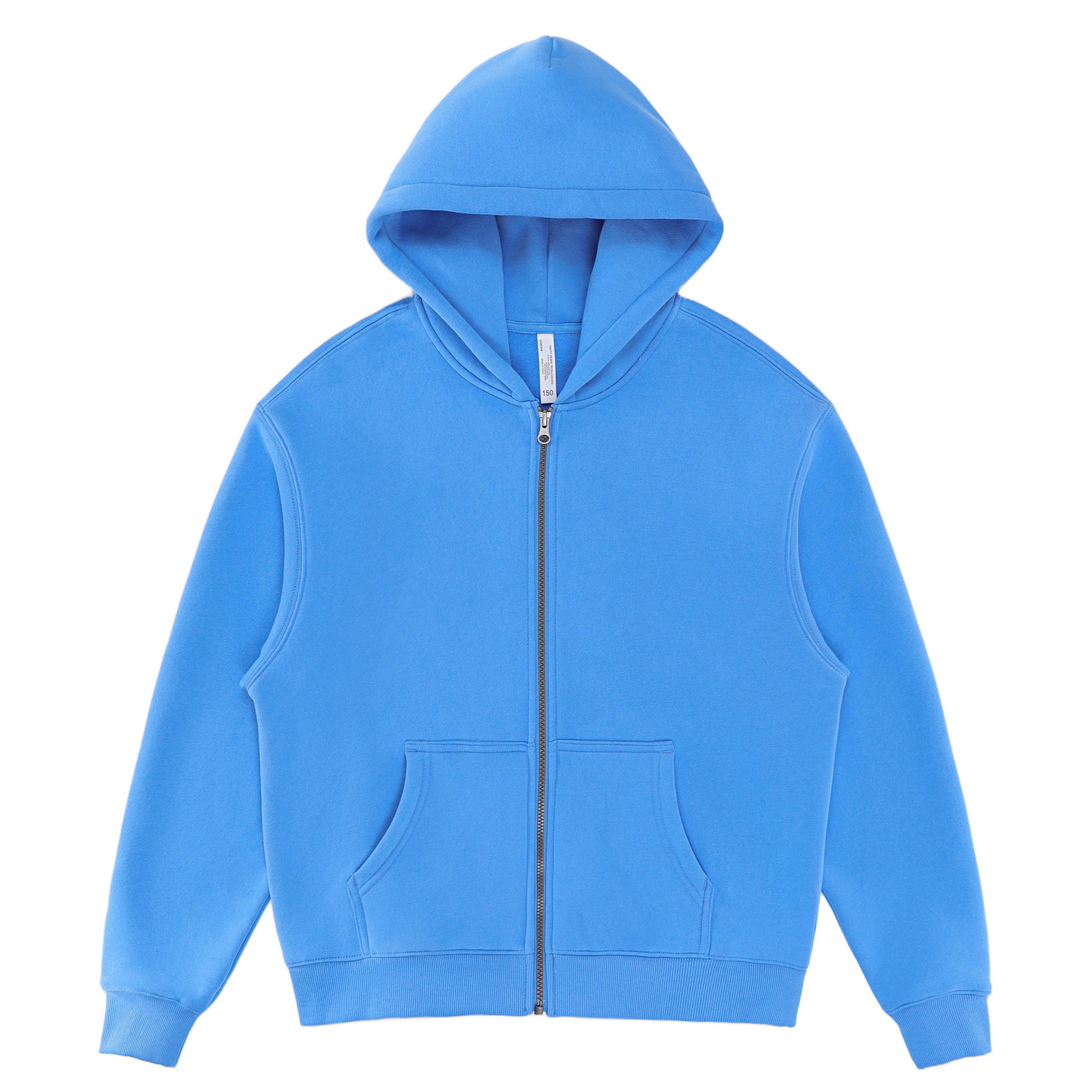 Zip-Up Plush Hoodie 350gsm