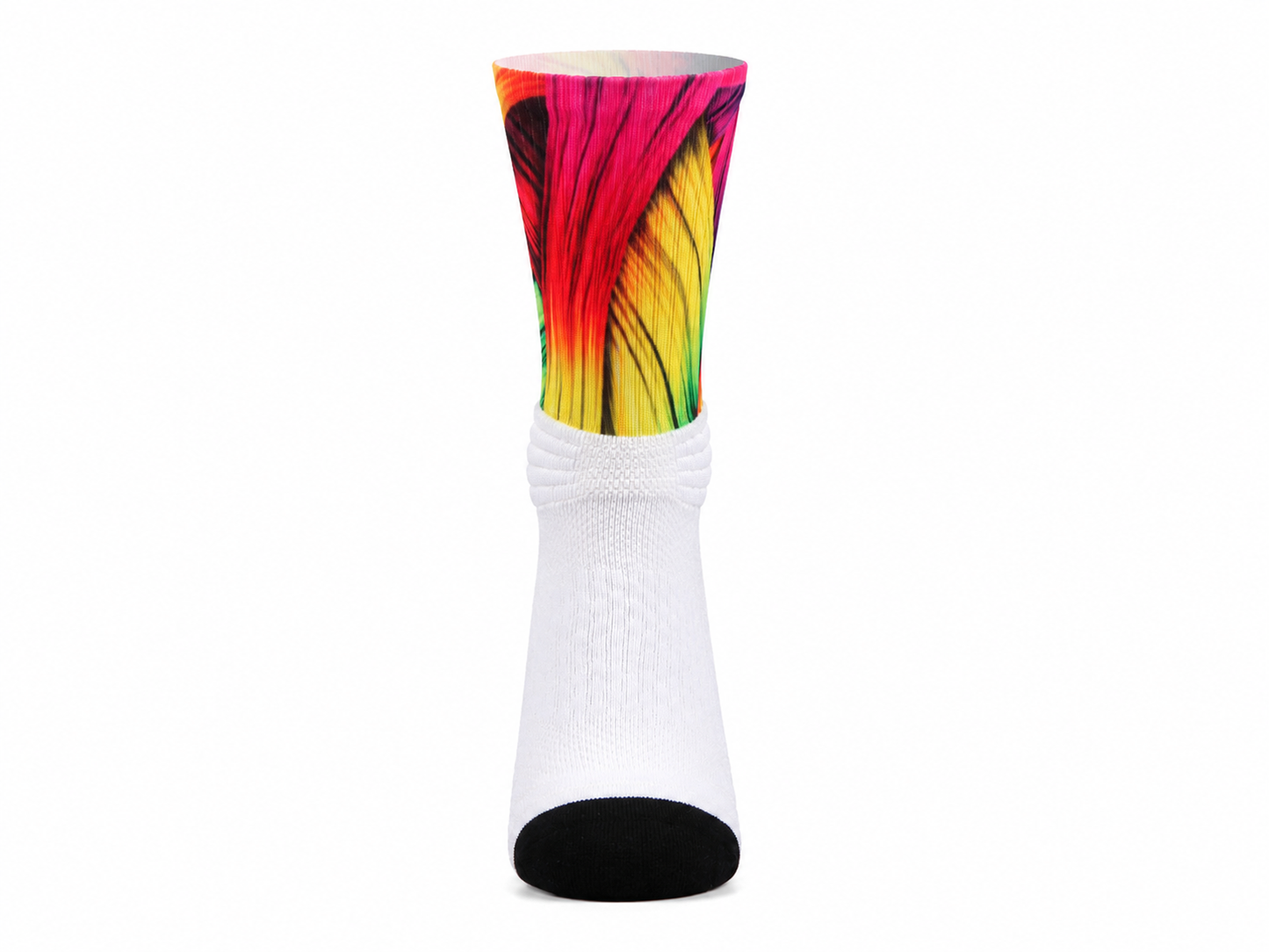 Printed Basketball Socks