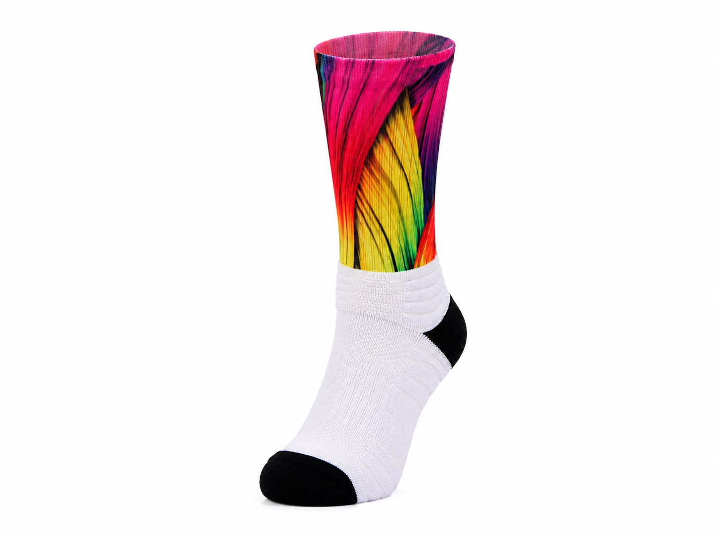 Printed Basketball Socks