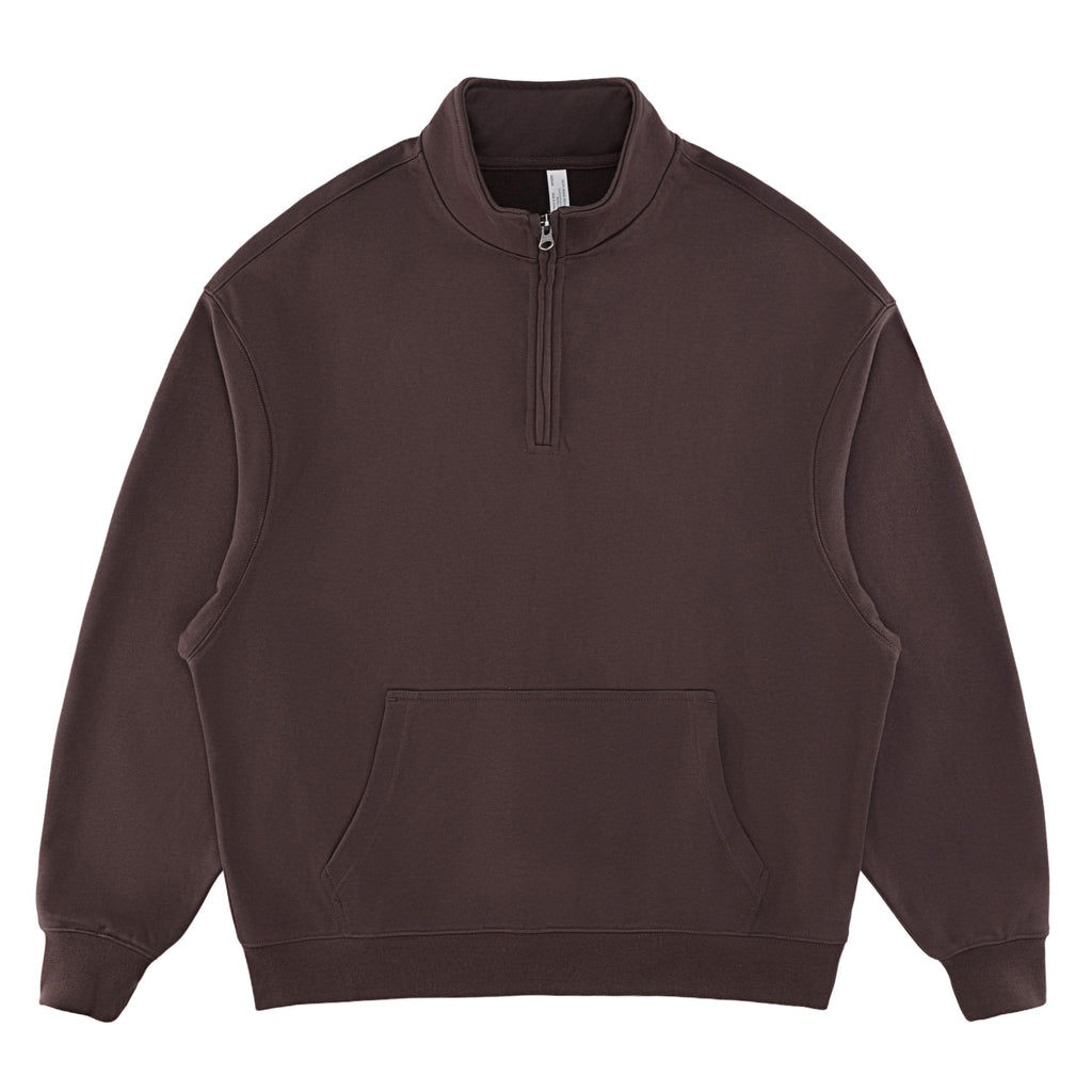 Half-Zip Terry Sweatshirt 460 gsm