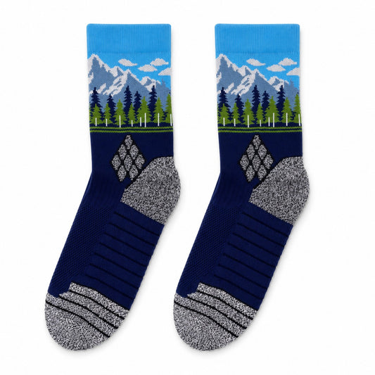 Premium Hiking Wool Non-Slip Socks