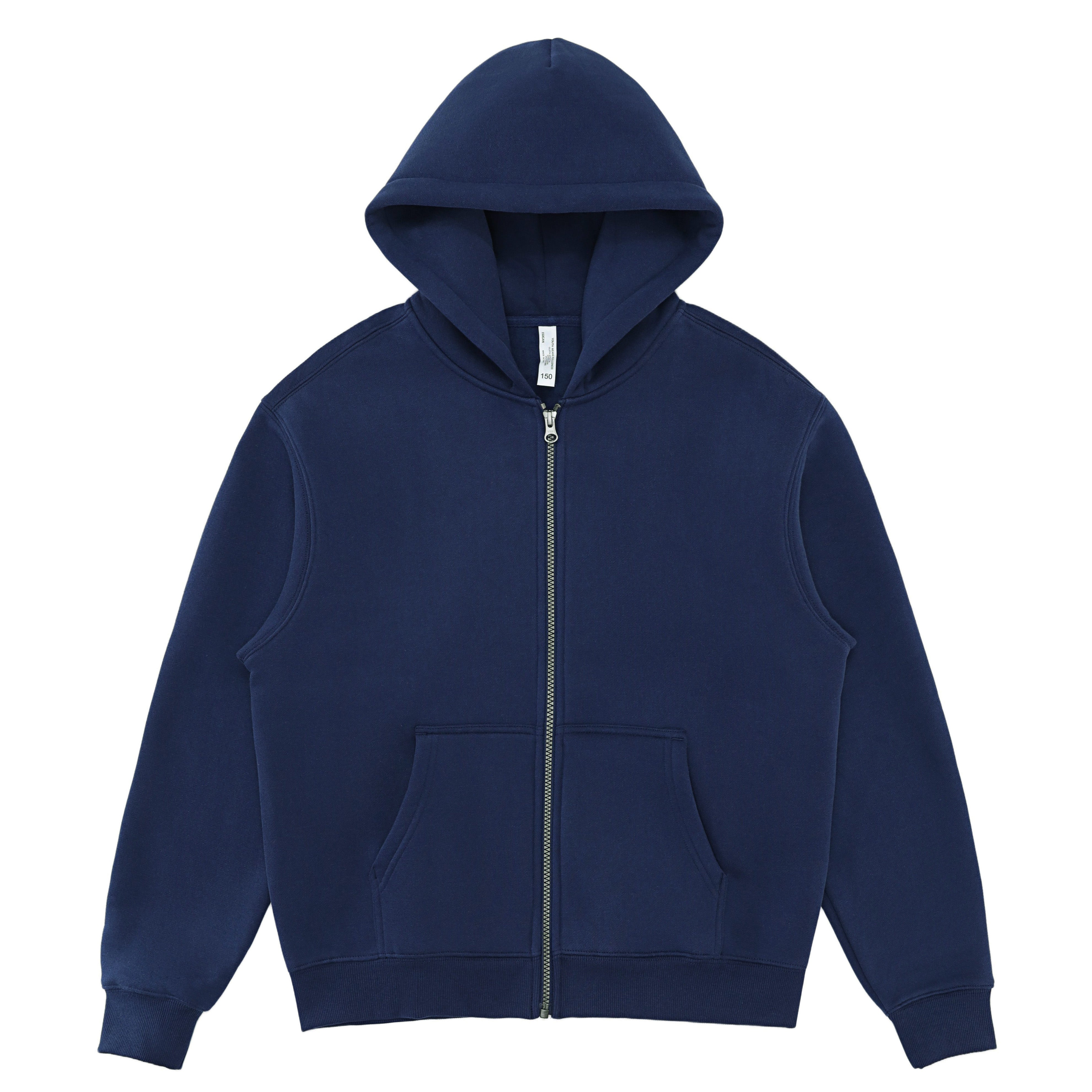 Zip-Up Plush Hoodie 350gsm