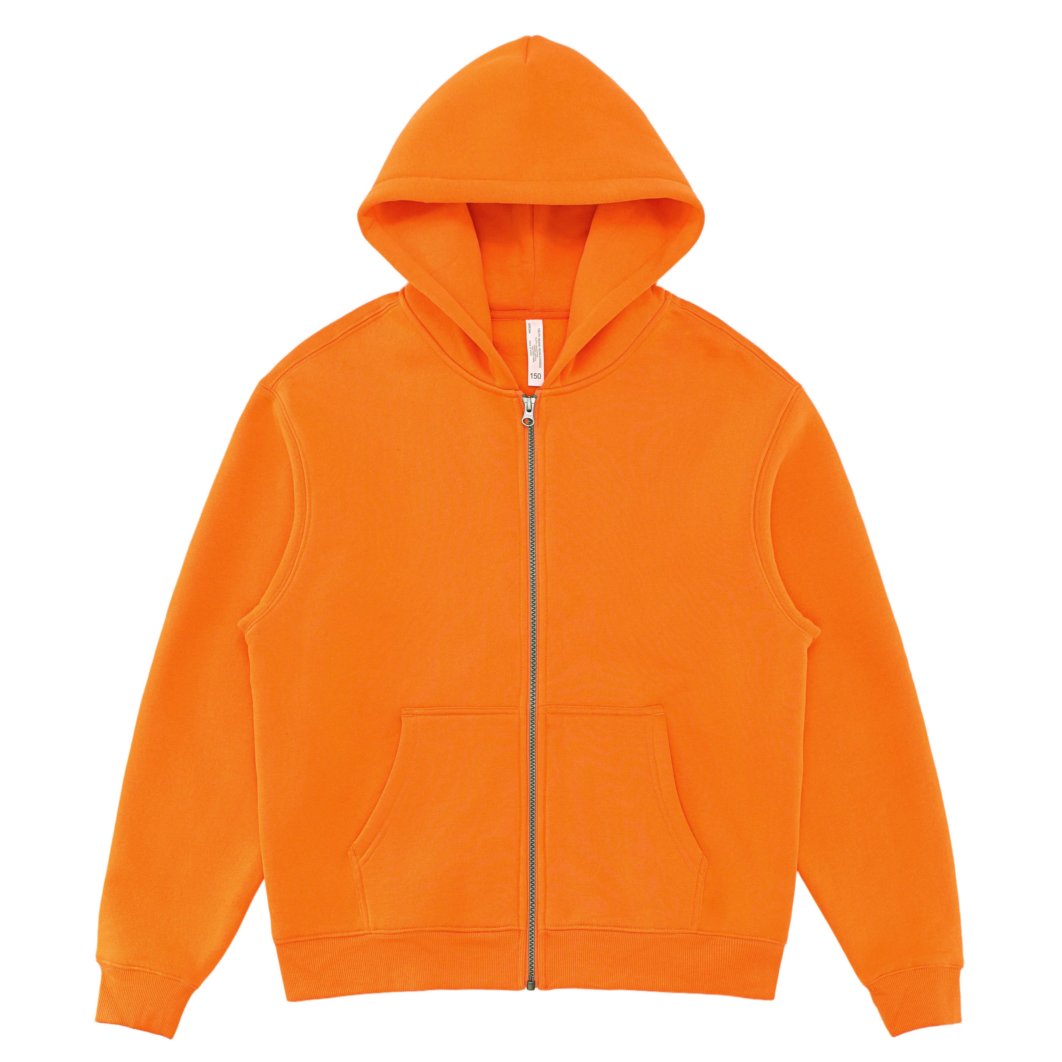 Zip-Up Plush Hoodie 350gsm