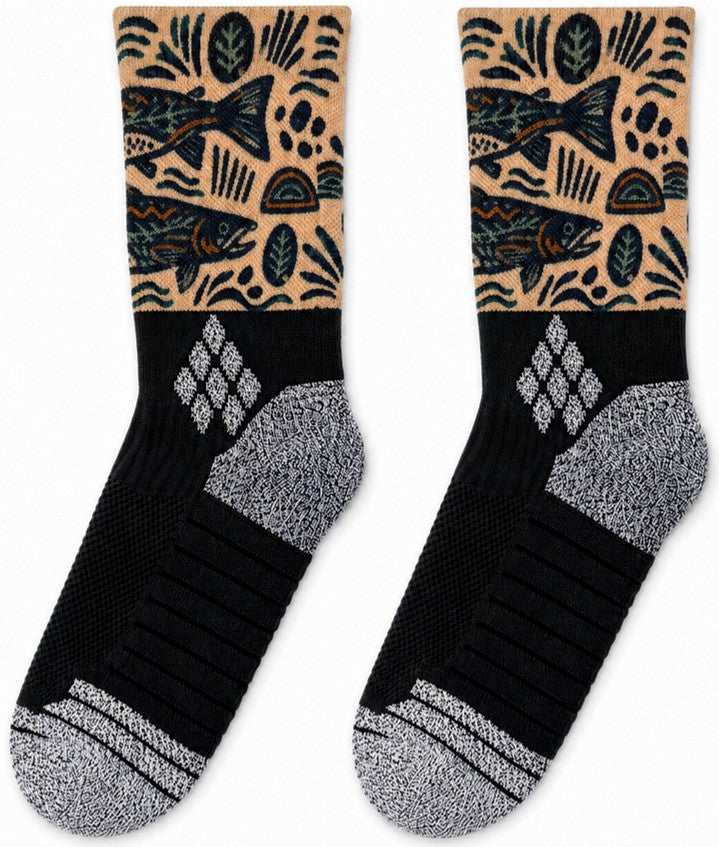 Premium Hiking Wool Non-Slip Socks
