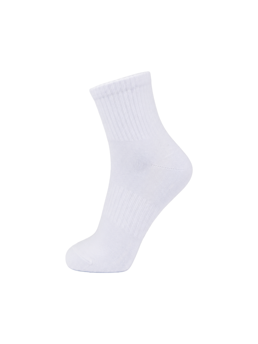 Everyday Quarter Socks - Embroidered
