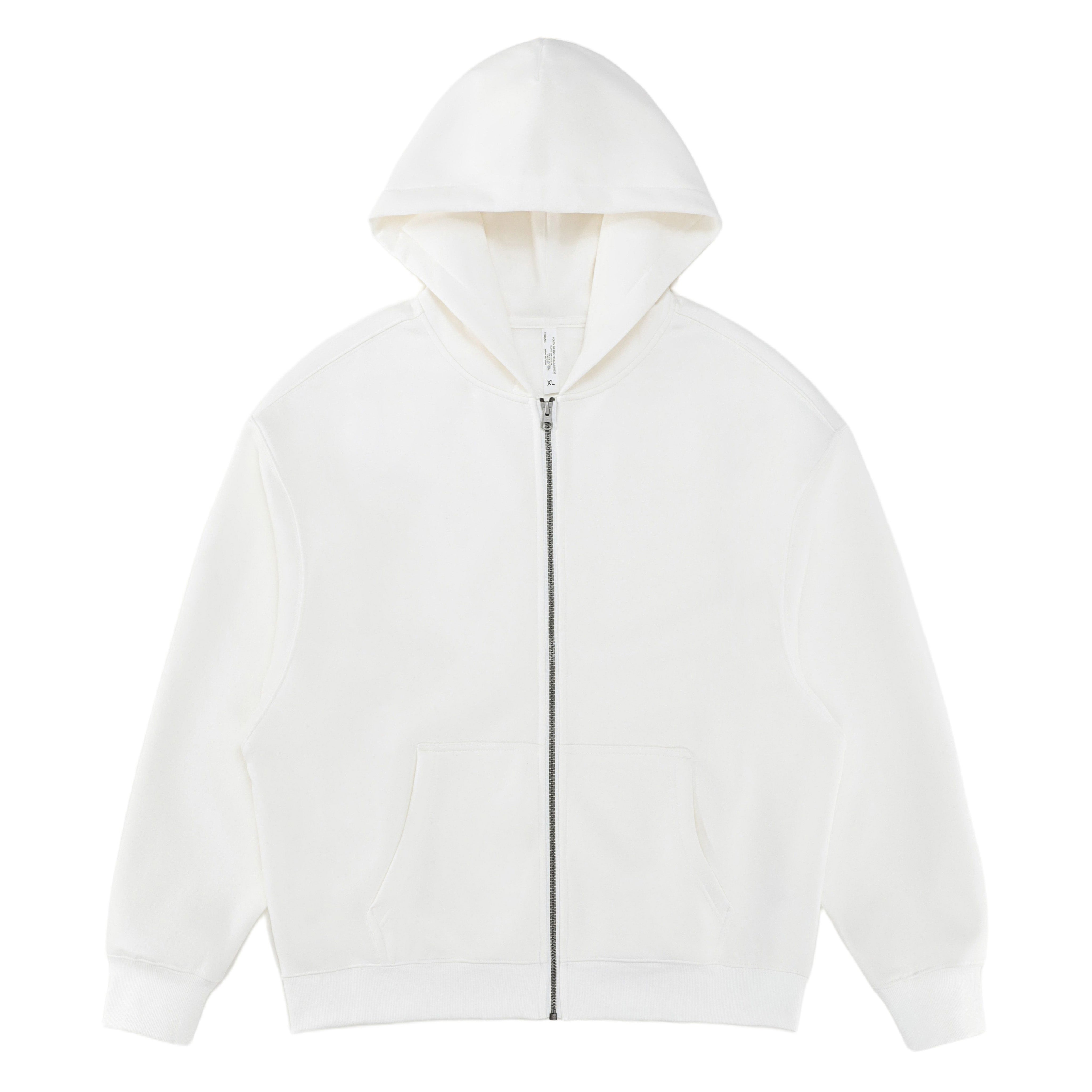 Zip-Up Plush Hoodie 350gsm