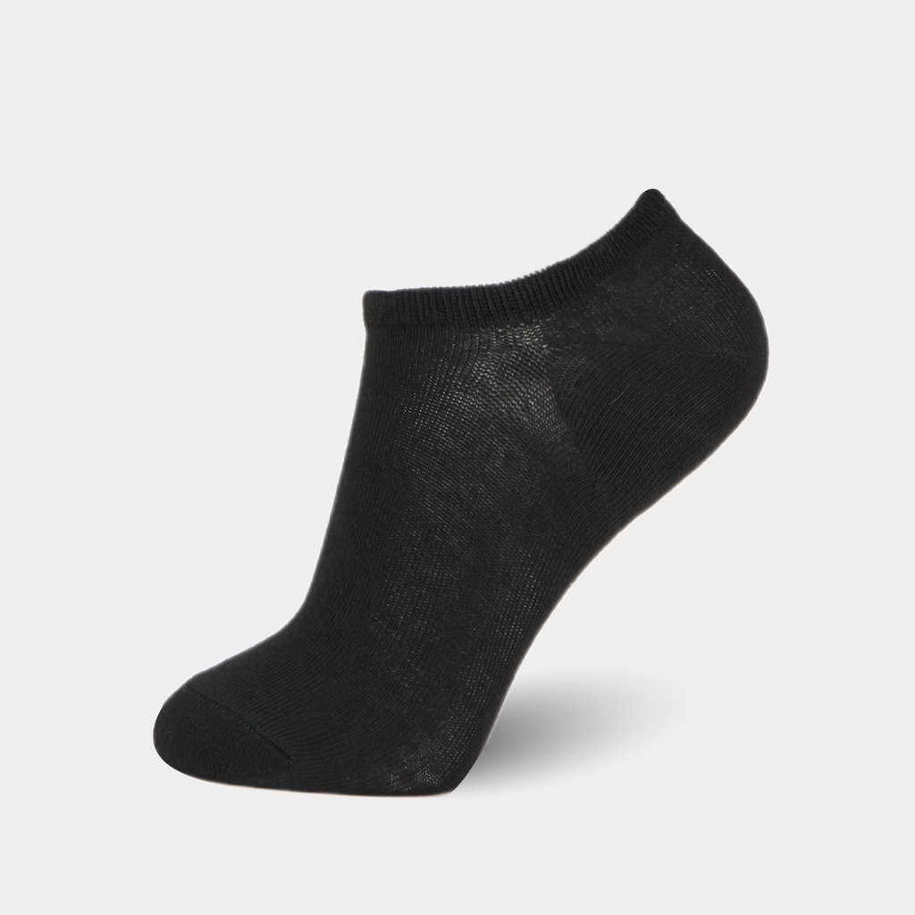 No Show Liner Socks-6 Pairs Bundle-BLCK