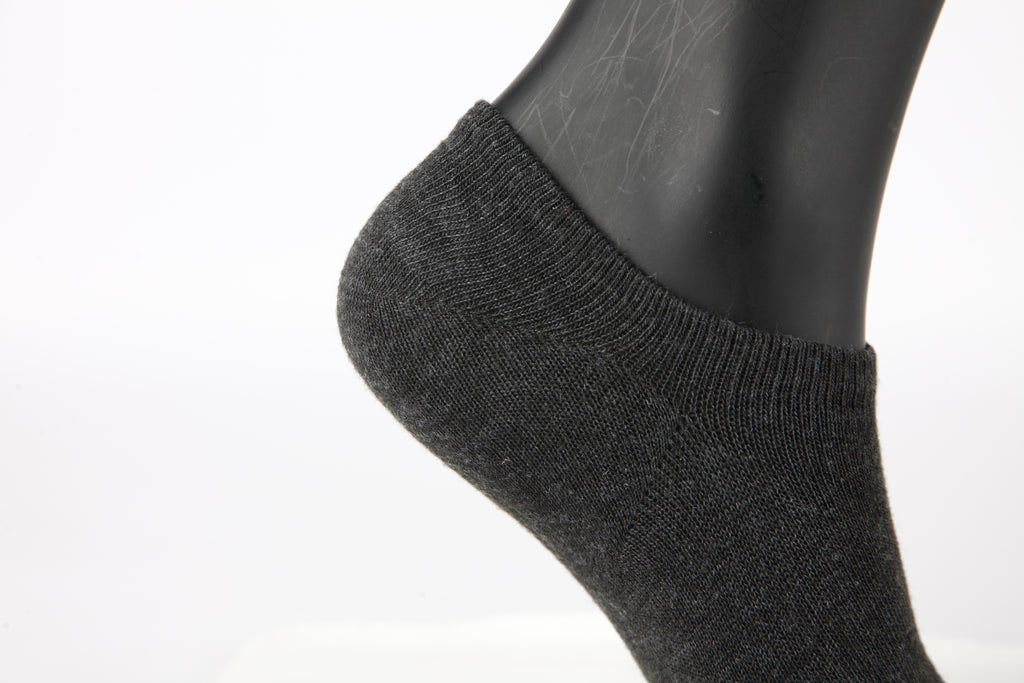 No Show Liner Socks-6 Pairs Bundle-BLCK