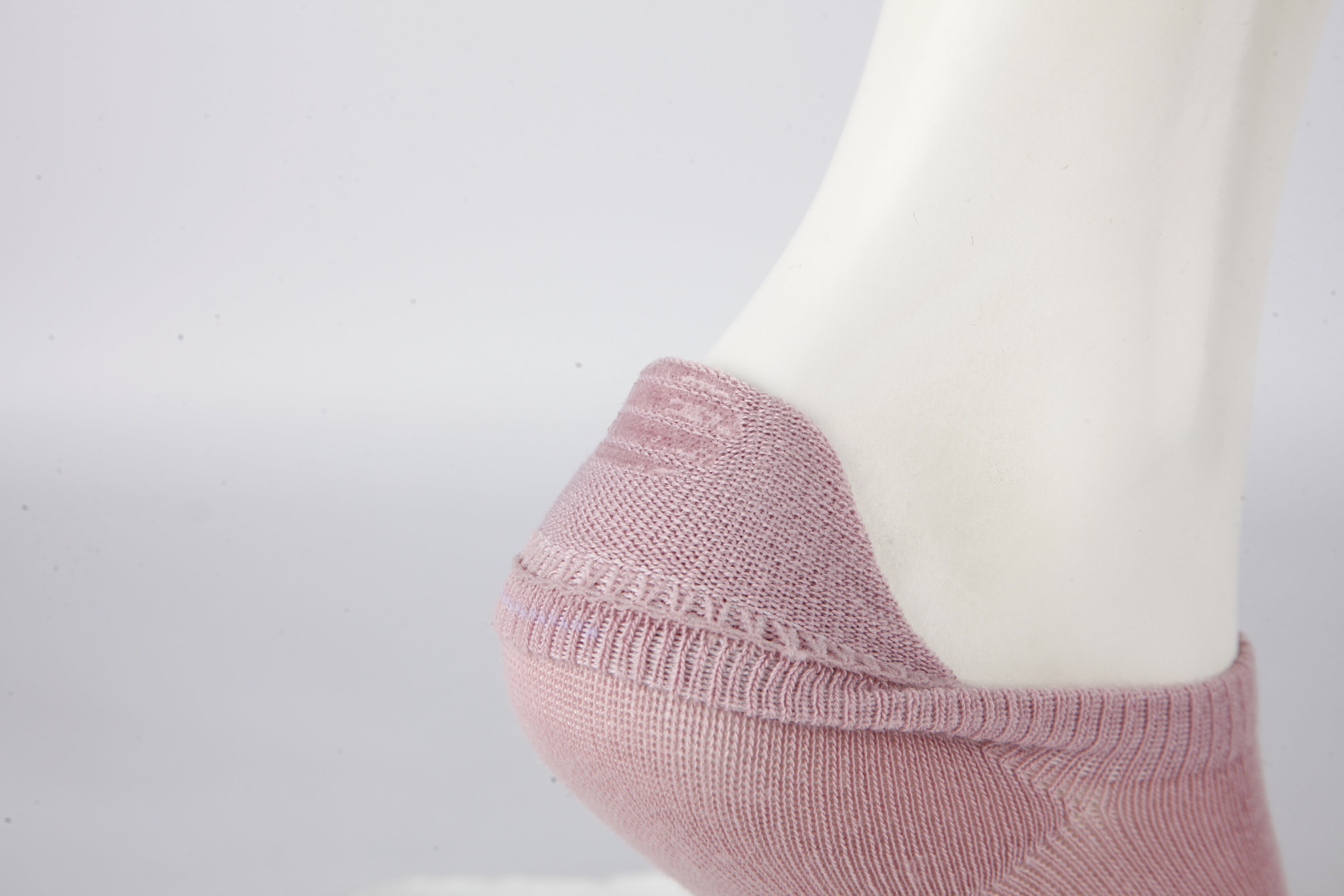 No Show Liner Socks - 6 Pairs Pack- PLUM