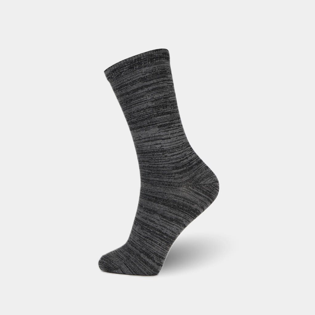6 Pair Pack Crew Assorted Colors Random Feed Socks-TEAQ