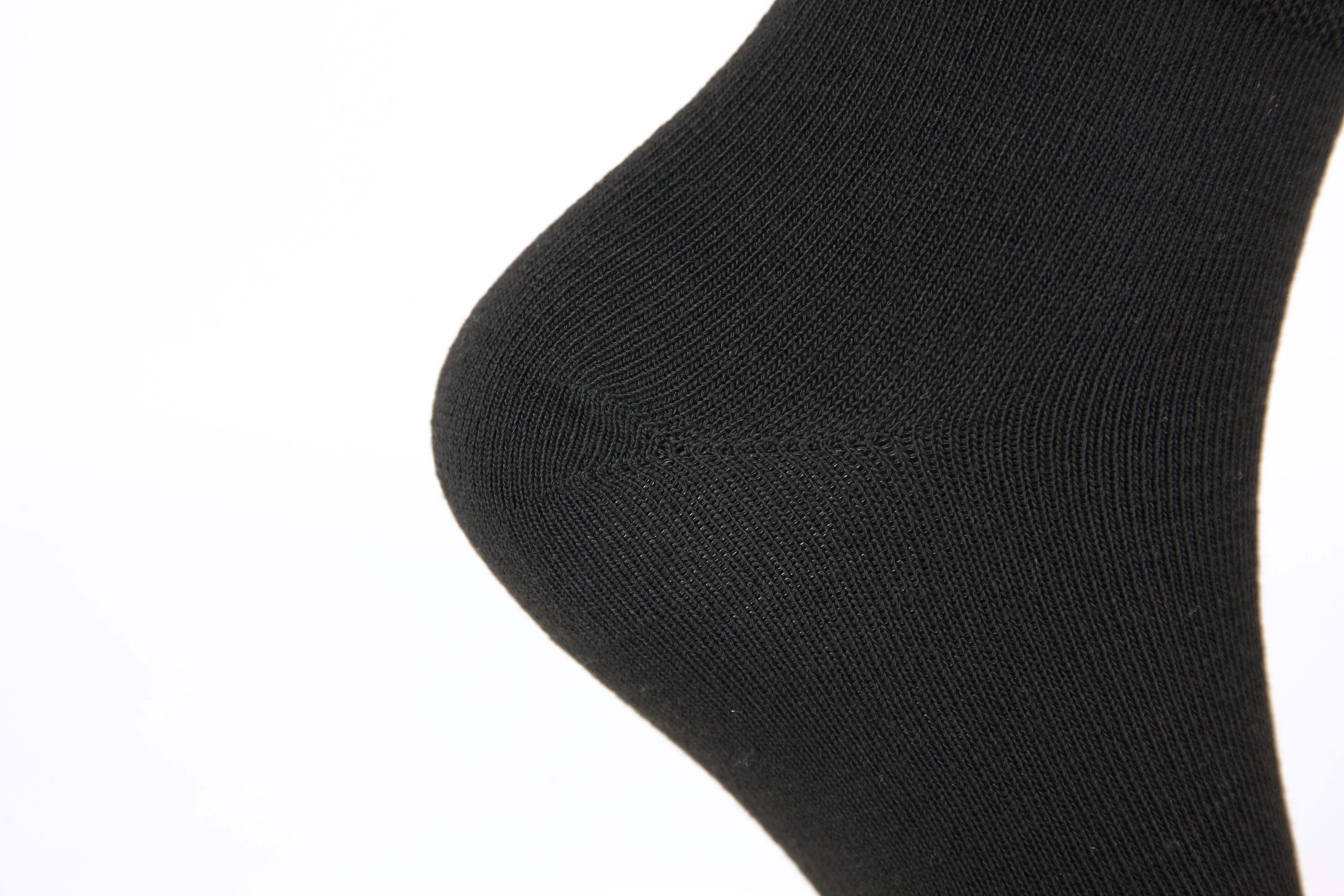 6 Pair Pack Black Ankle Socks-BLCK