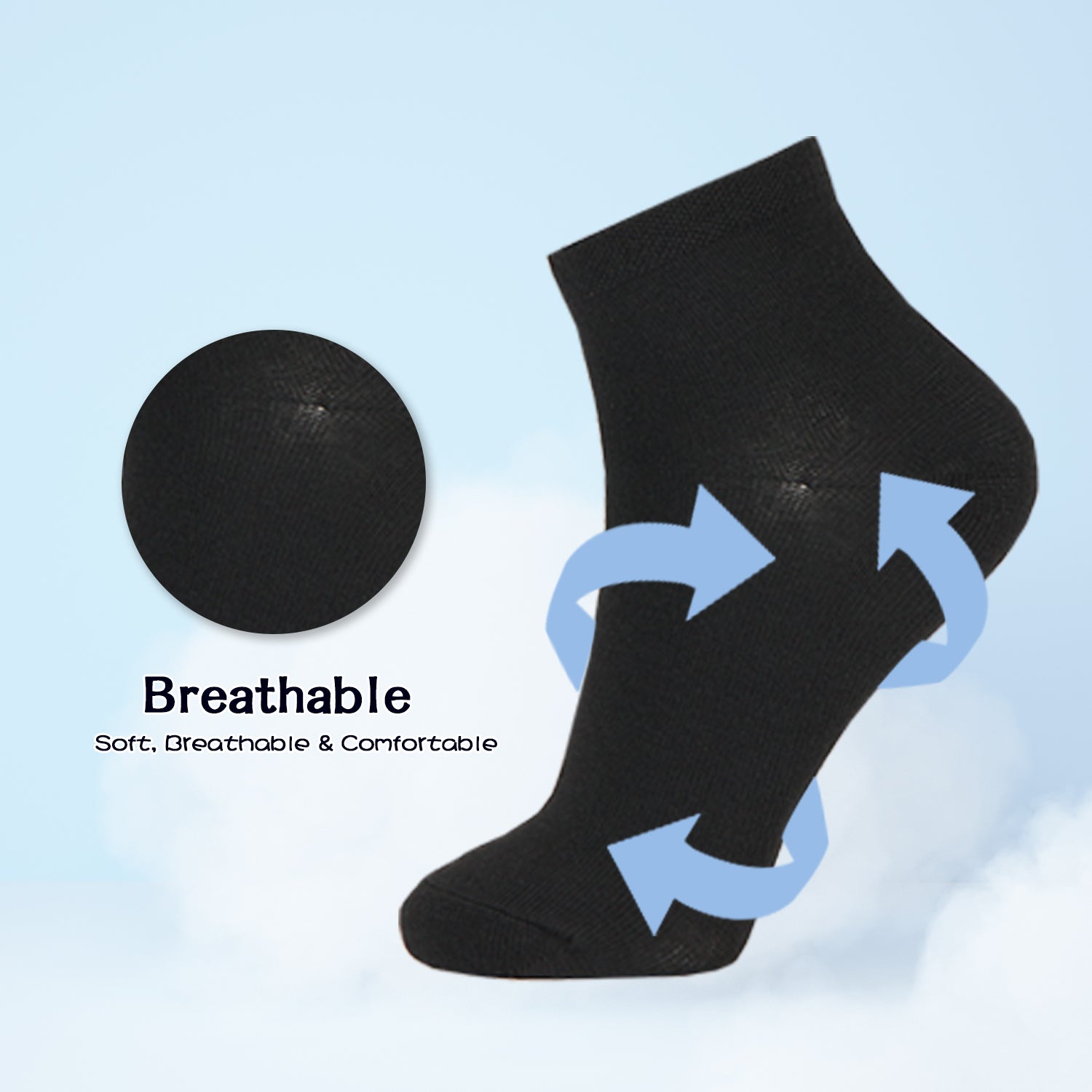 ankle sock breathable