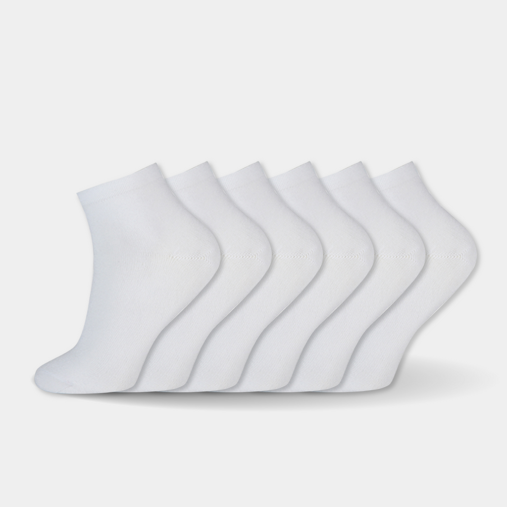 white ankle socks