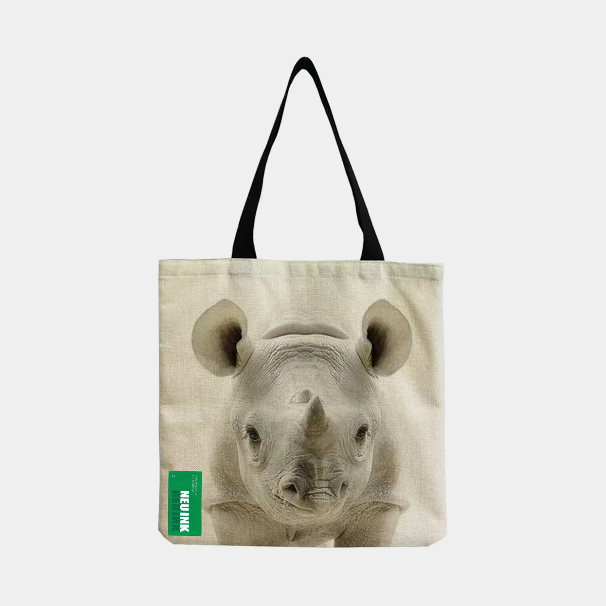 Animal Canvas Tote Bag