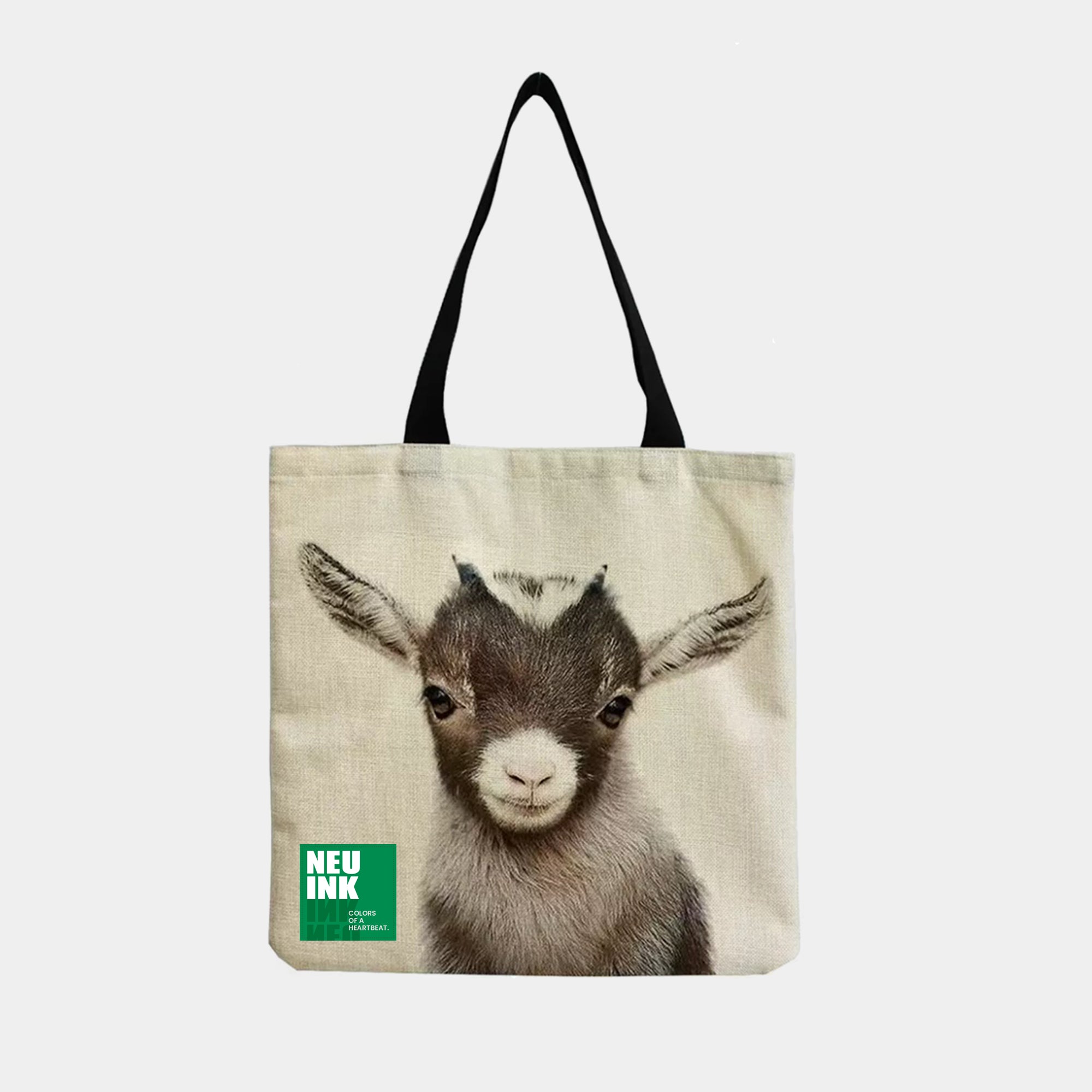 Animal Canvas Tote Bag