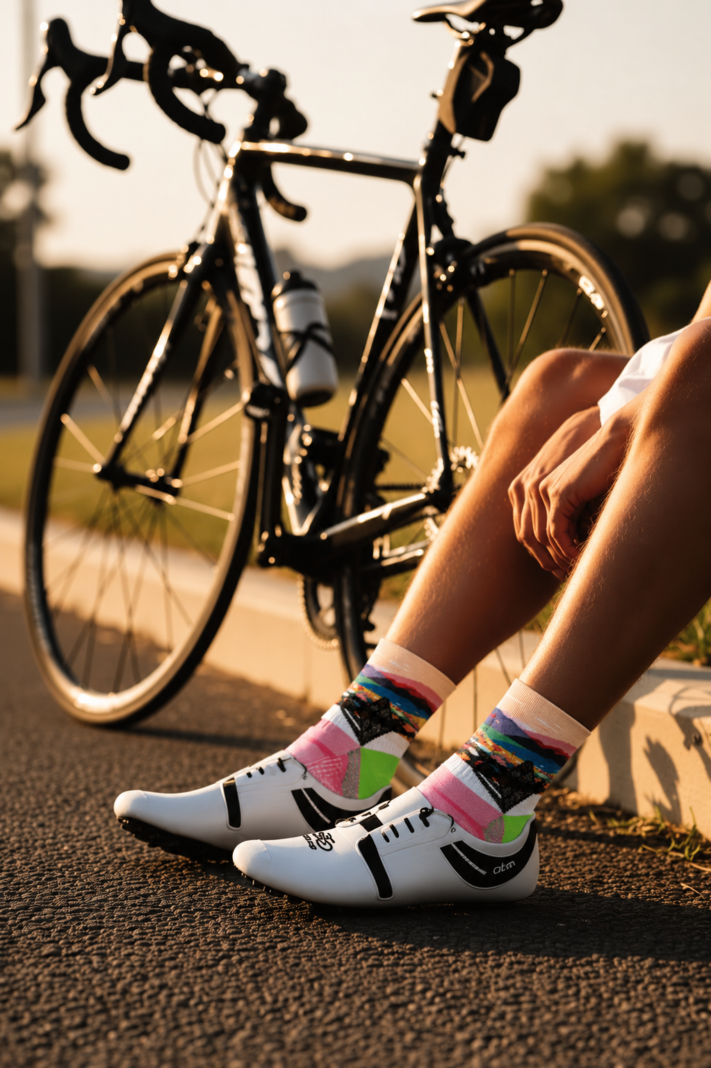Non Slip Cycling Socks