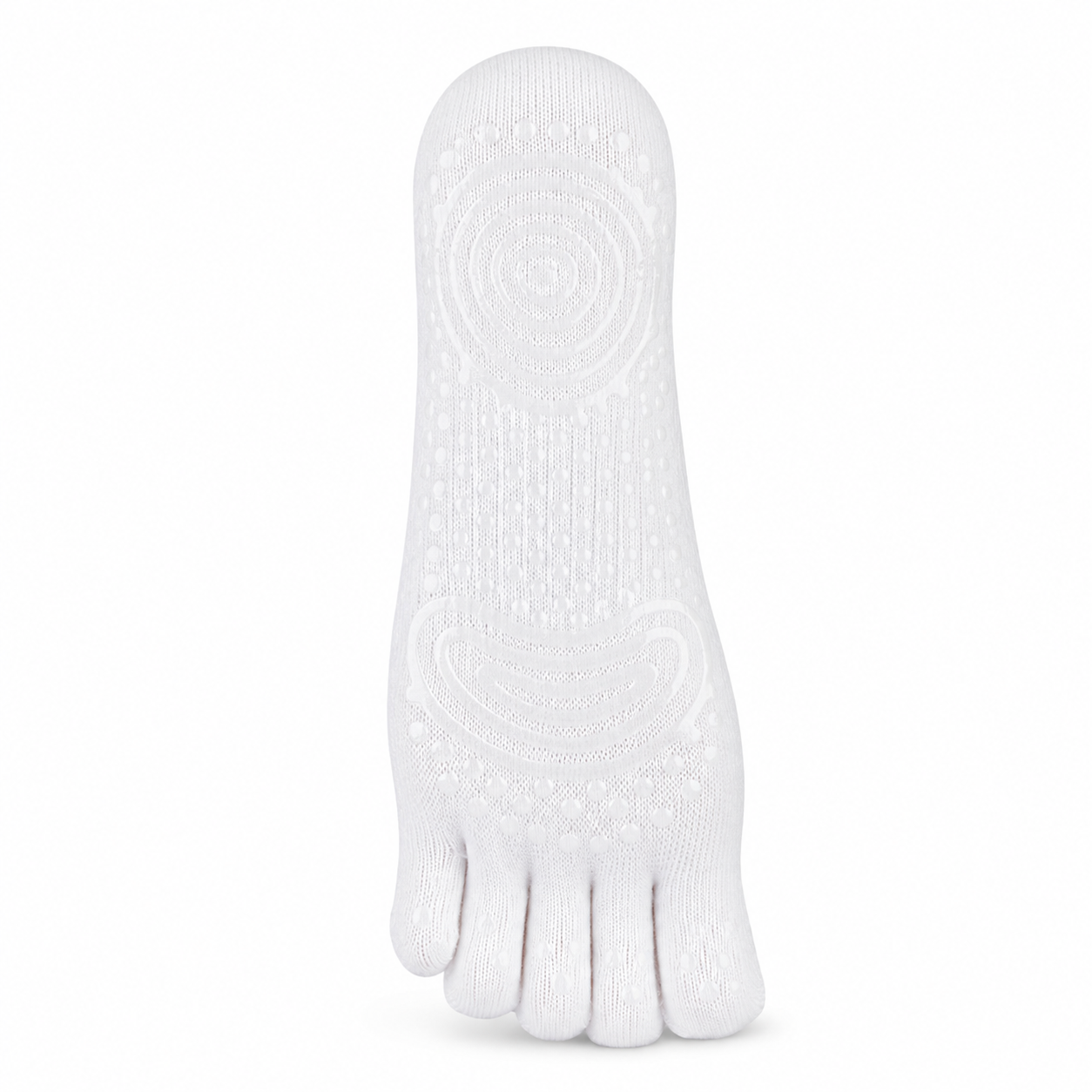 Women's Five-Toe Low Cut Grip Yoga Socks with Straps